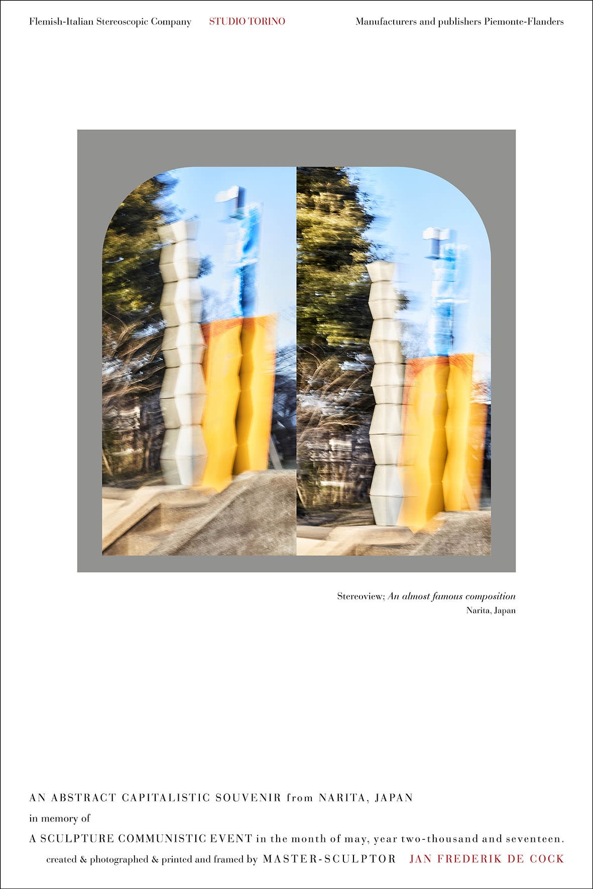 Jan De Cock Printmaking Stereoview Narita