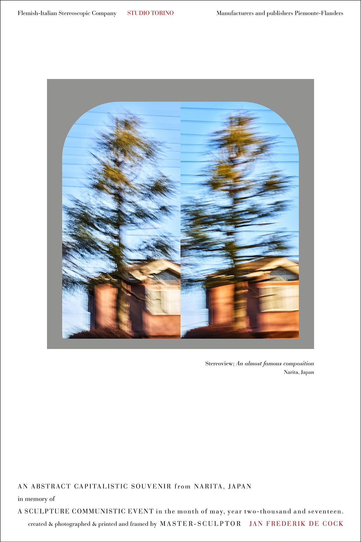 Jan De Cock Printmaking Stereoview Narita