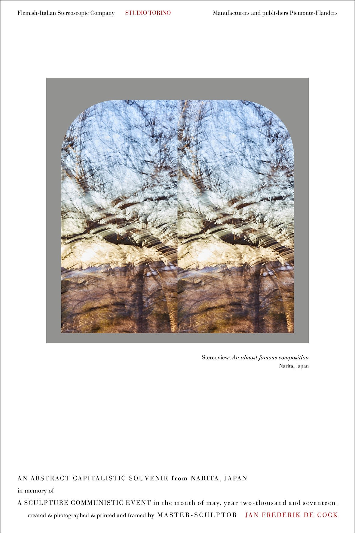 Jan De Cock Printmaking Stereoview Narita