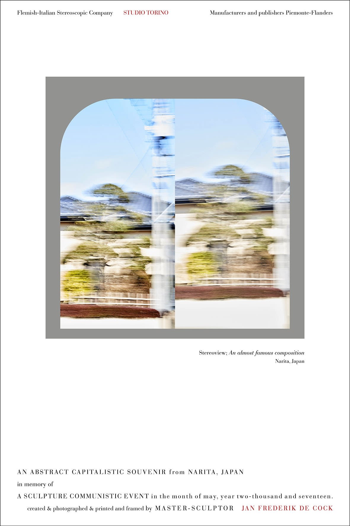 Jan De Cock Printmaking Stereoview Narita