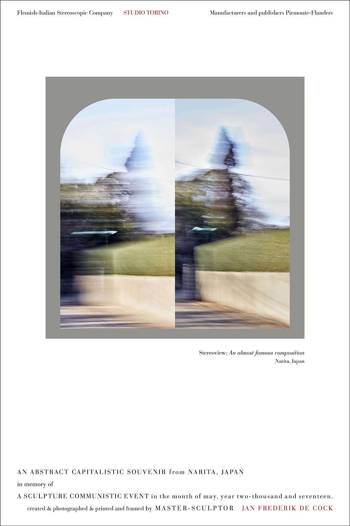 Jan De Cock Printmaking Stereoview Narita