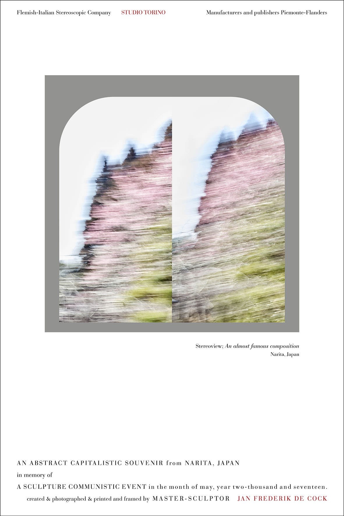 Jan De Cock Printmaking Stereoview Narita