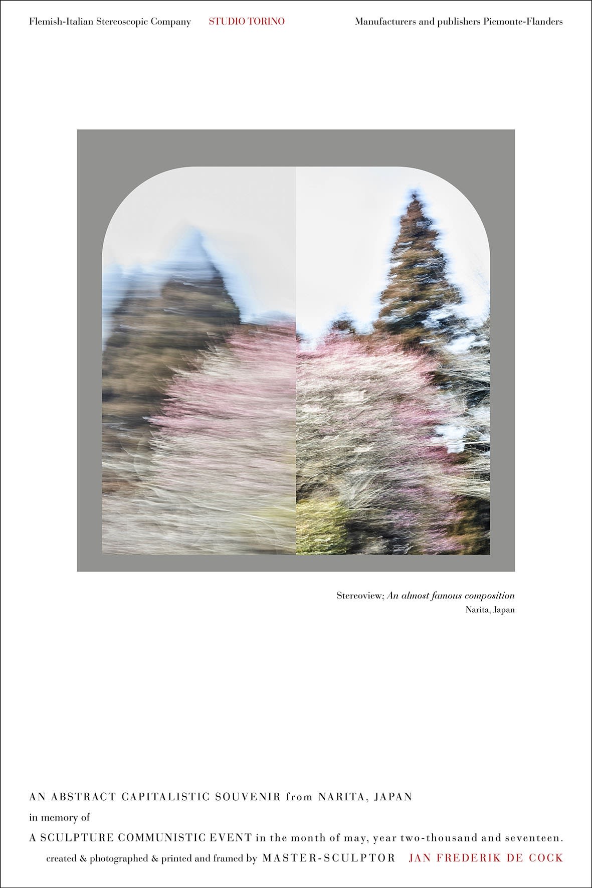 Jan De Cock Printmaking Stereoview Narita