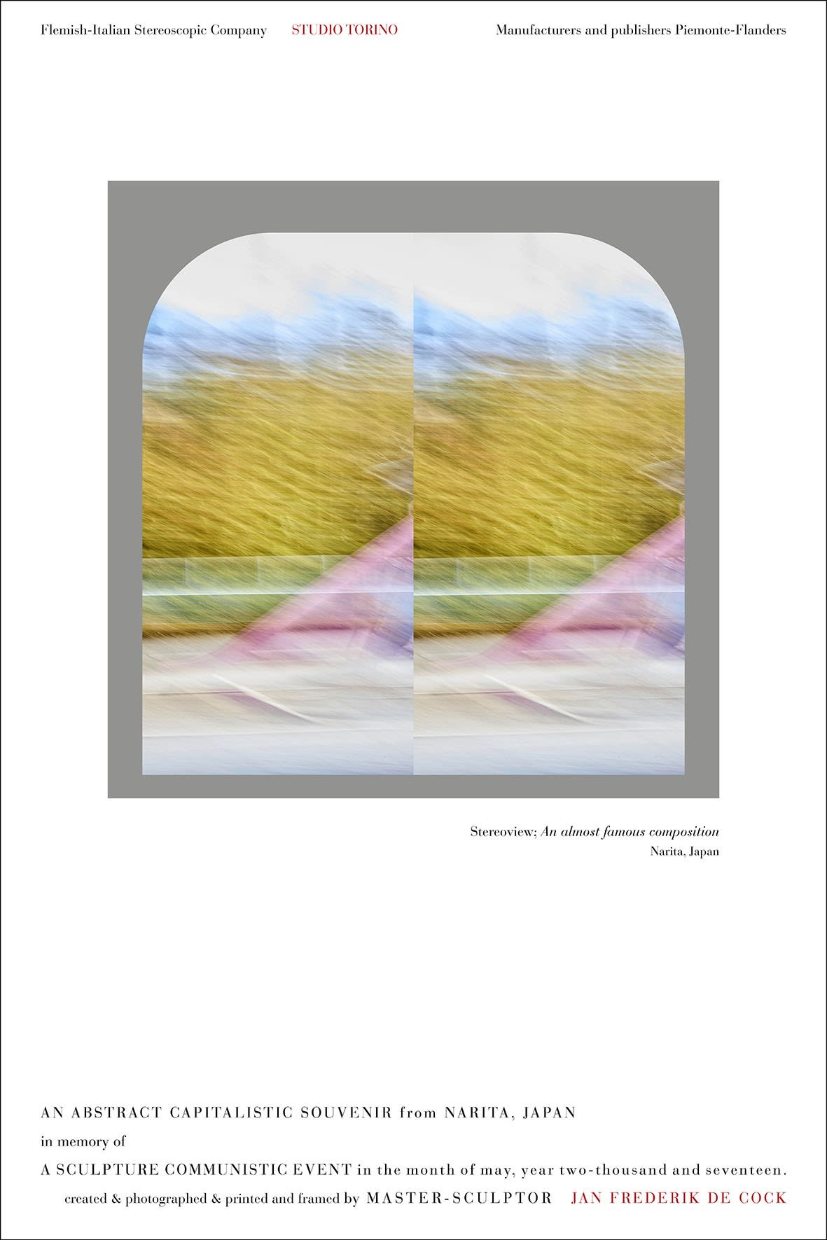 Jan De Cock Printmaking Stereoview Narita