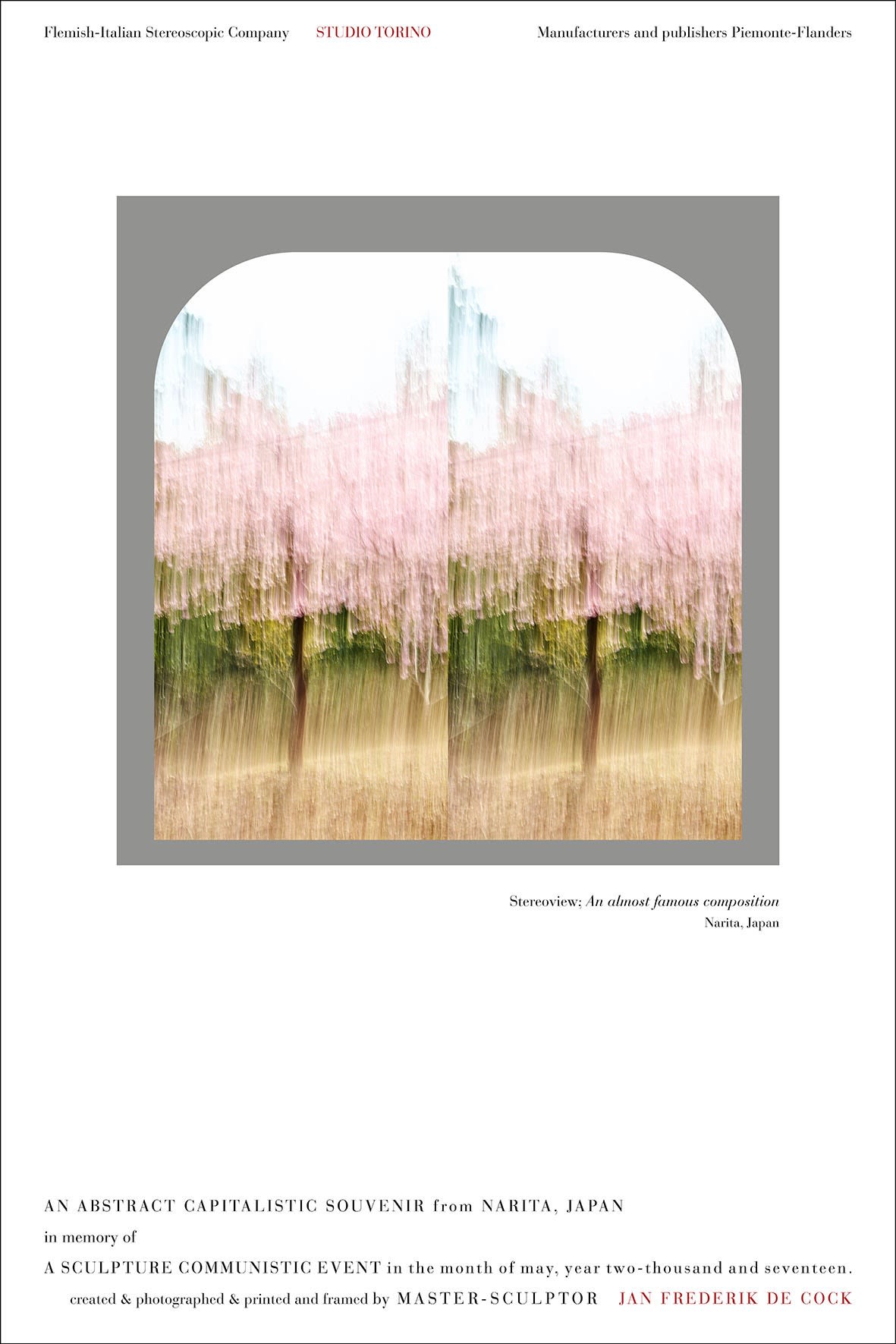 Jan De Cock Printmaking Stereoview Narita