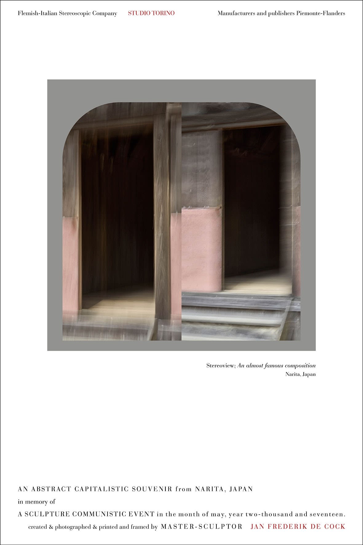 Jan De Cock Printmaking Stereoview Narita