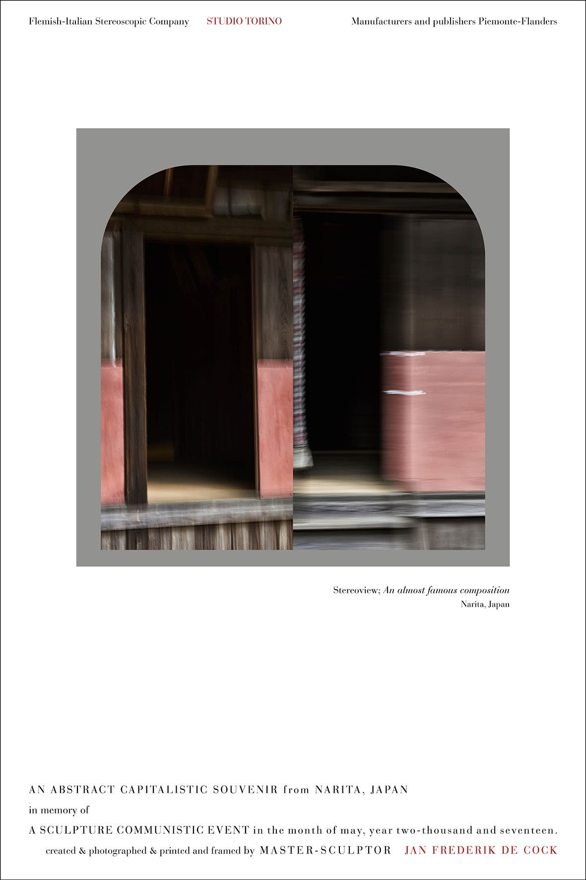 Jan De Cock Printmaking Stereoview Narita