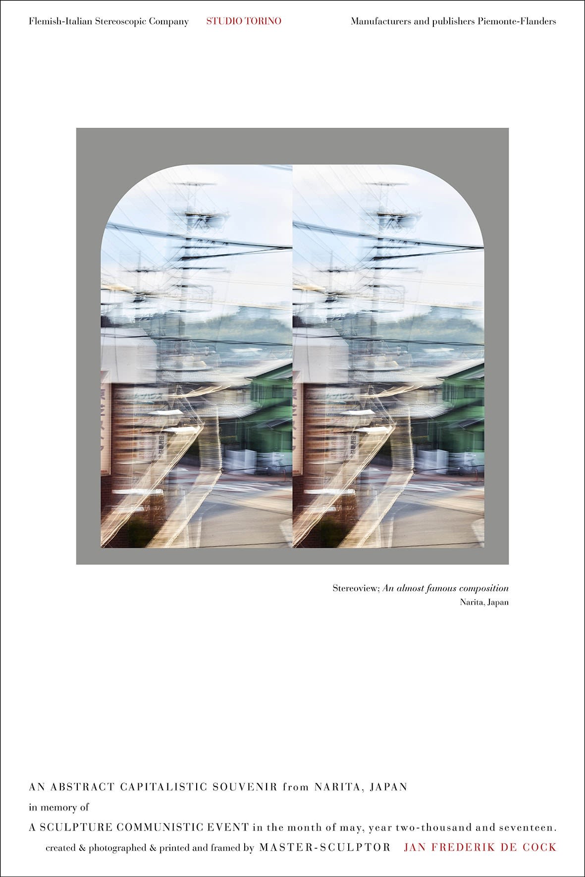 Jan De Cock Printmaking Stereoview Narita