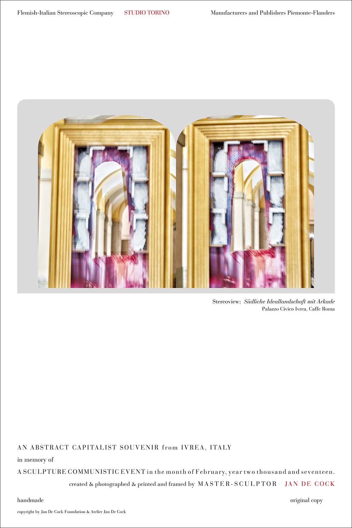 Jan De Cock Stereoview Torino