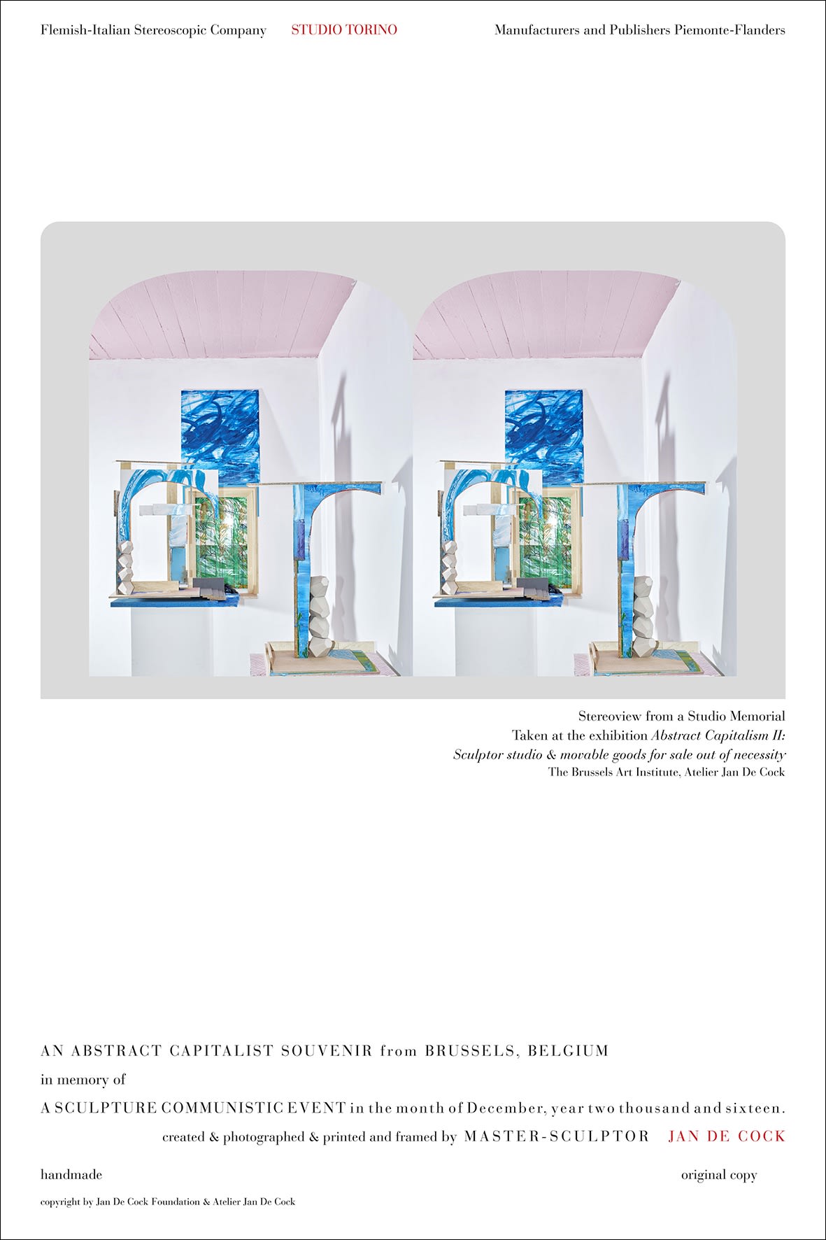 Jan De Cock Stereoview Brussels