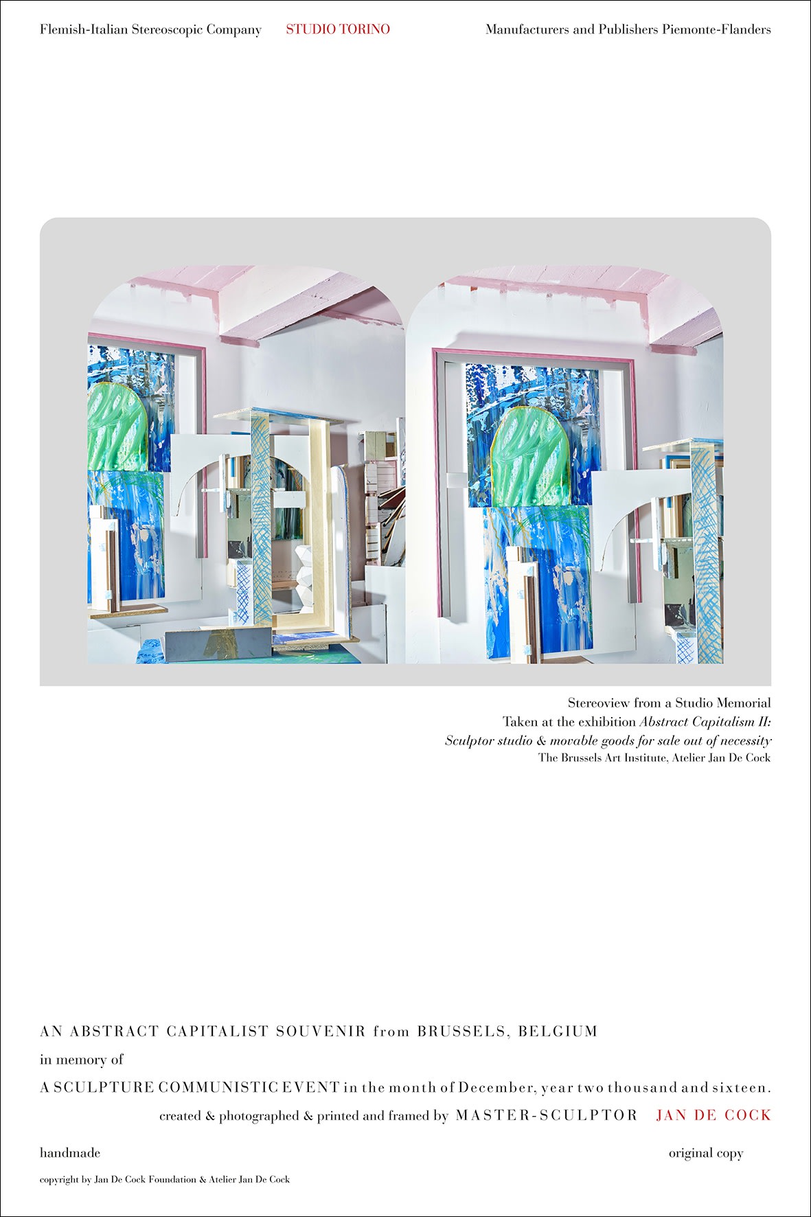 Jan De Cock Stereoview Brussels