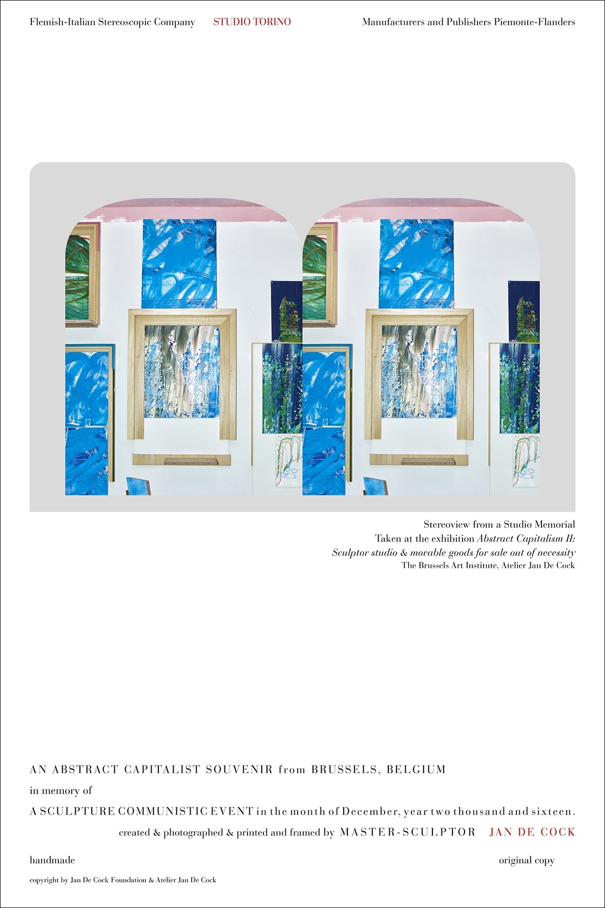 Jan De Cock Stereoview Brussels