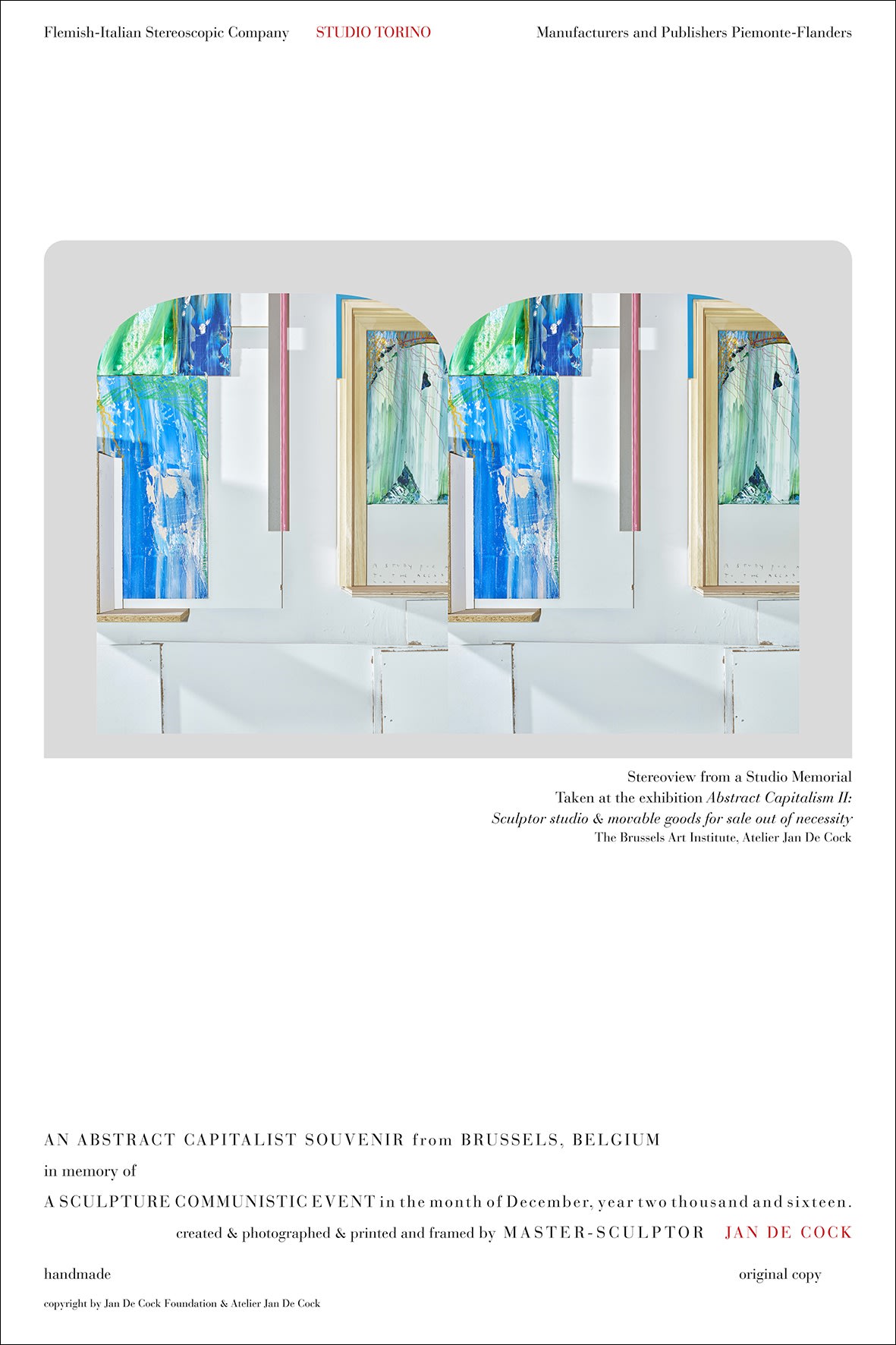 Jan De Cock Stereoview Brussels