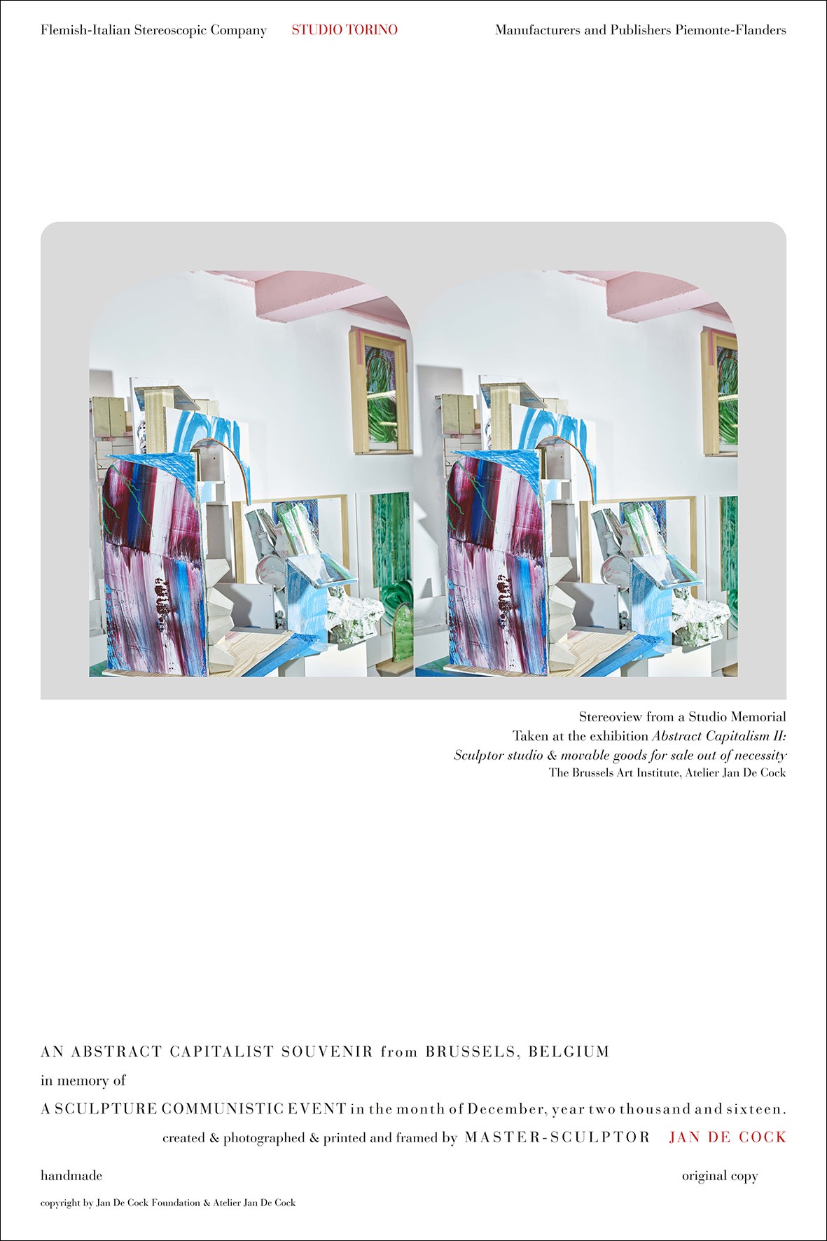 Jan De Cock Stereoview Brussels