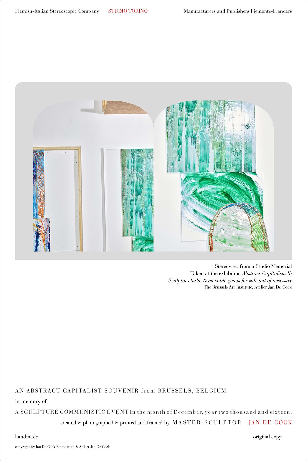 Jan De Cock Stereoview Brussels