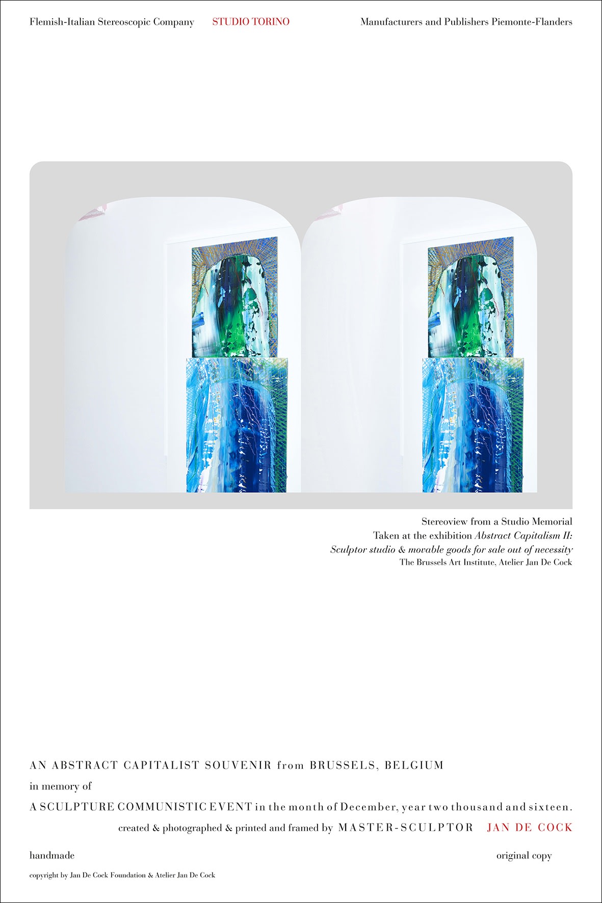 Jan De Cock Stereoview Brussels