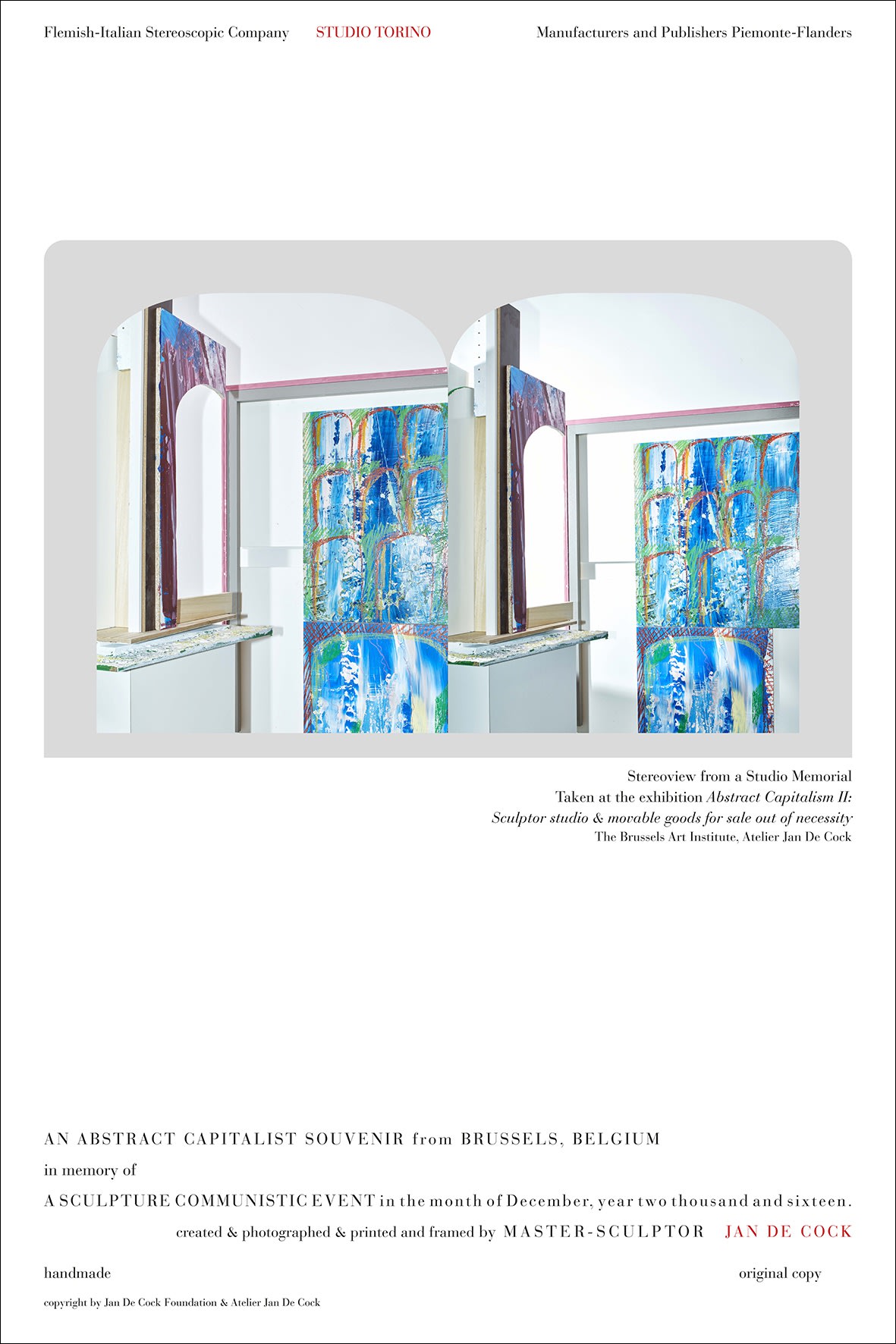 Jan De Cock Stereoview Brussels