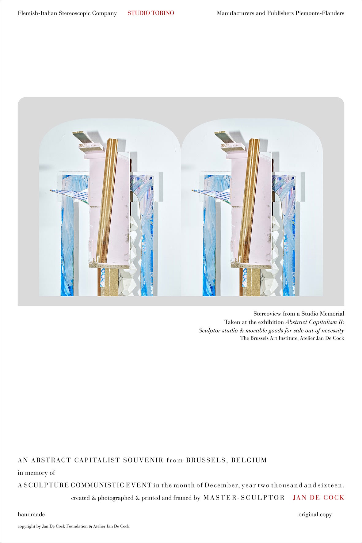 Jan De Cock Stereoview Brussels