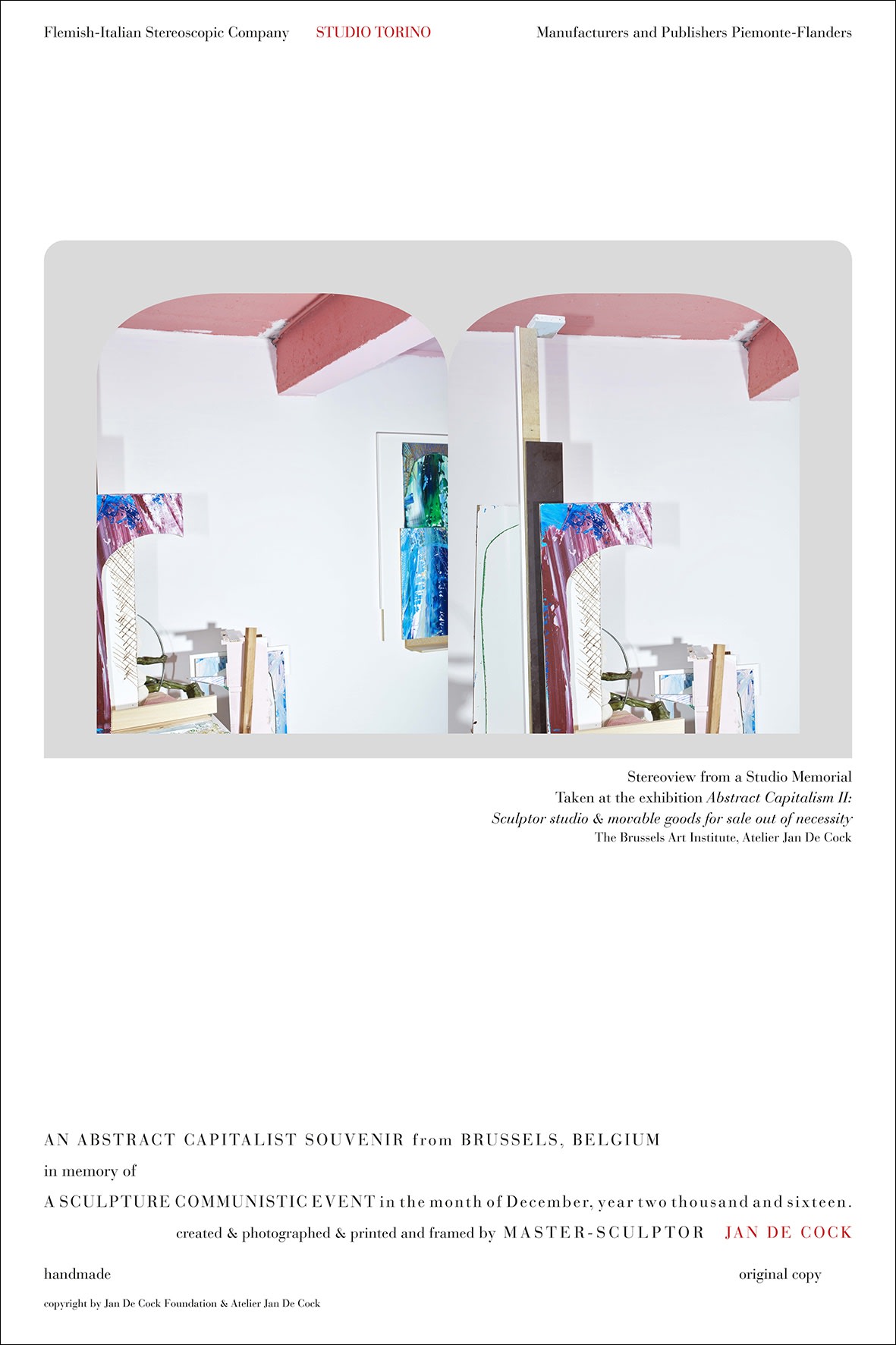 Jan De Cock Stereoview Brussels