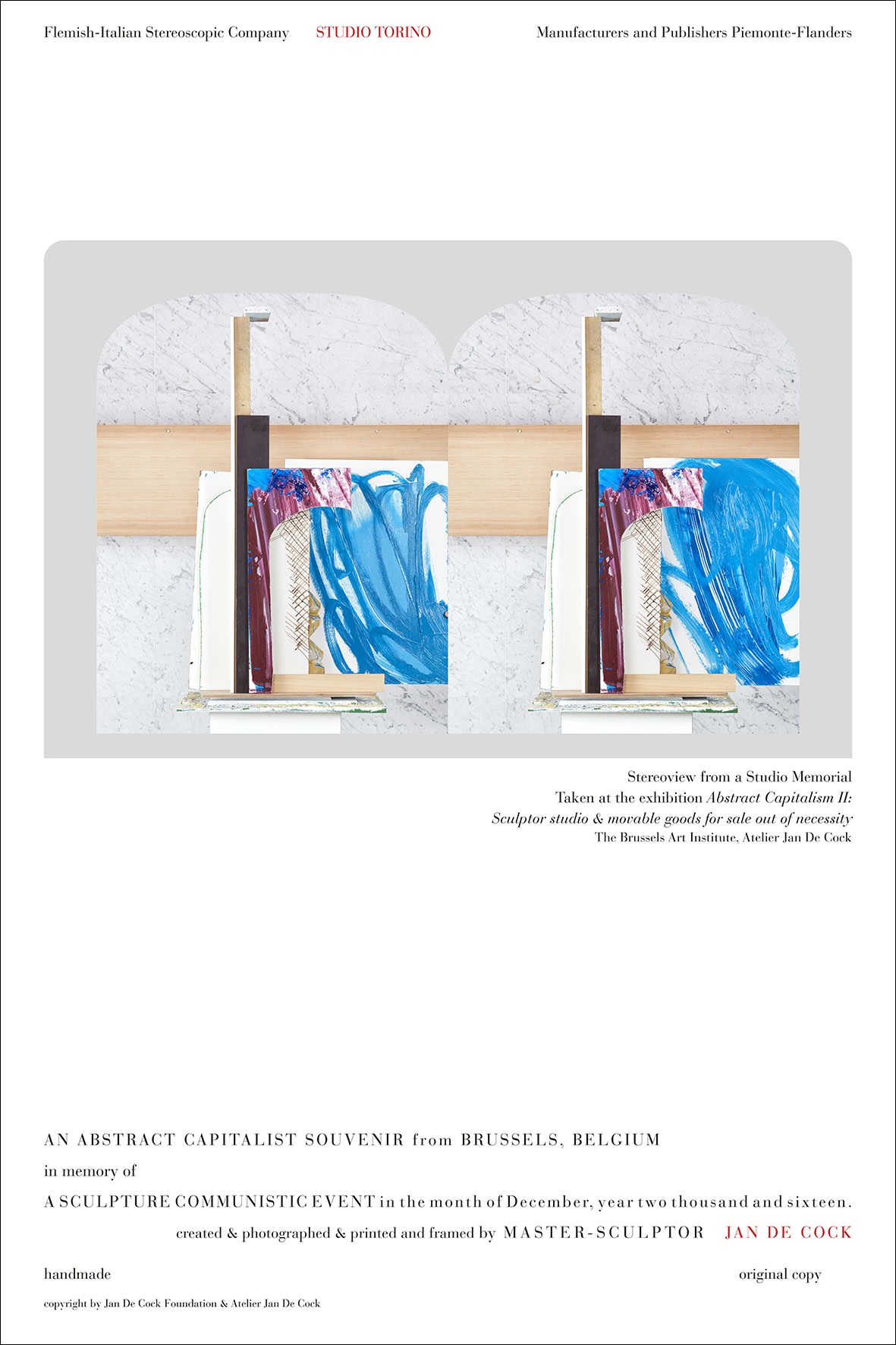 Jan De Cock Stereoview Brussels