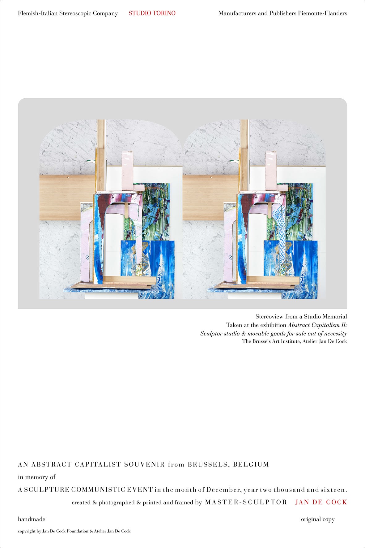 Jan De Cock Stereoview Brussels