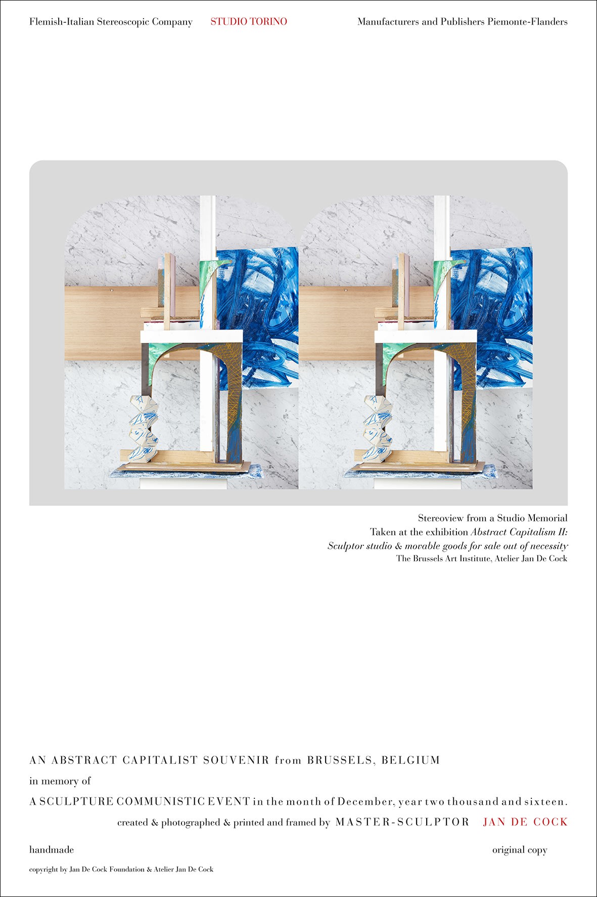 Jan De Cock Stereoview Brussels