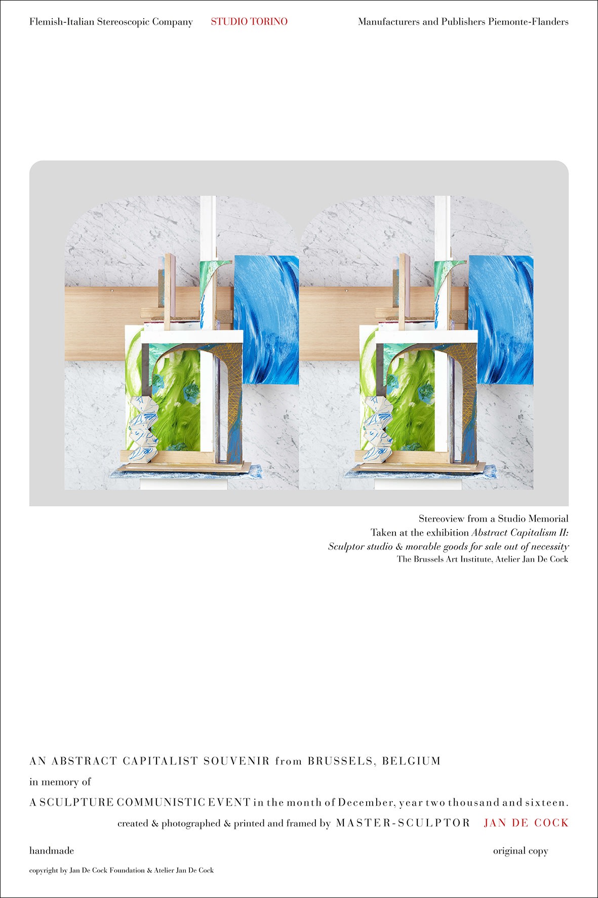 Jan De Cock Stereoview Brussels