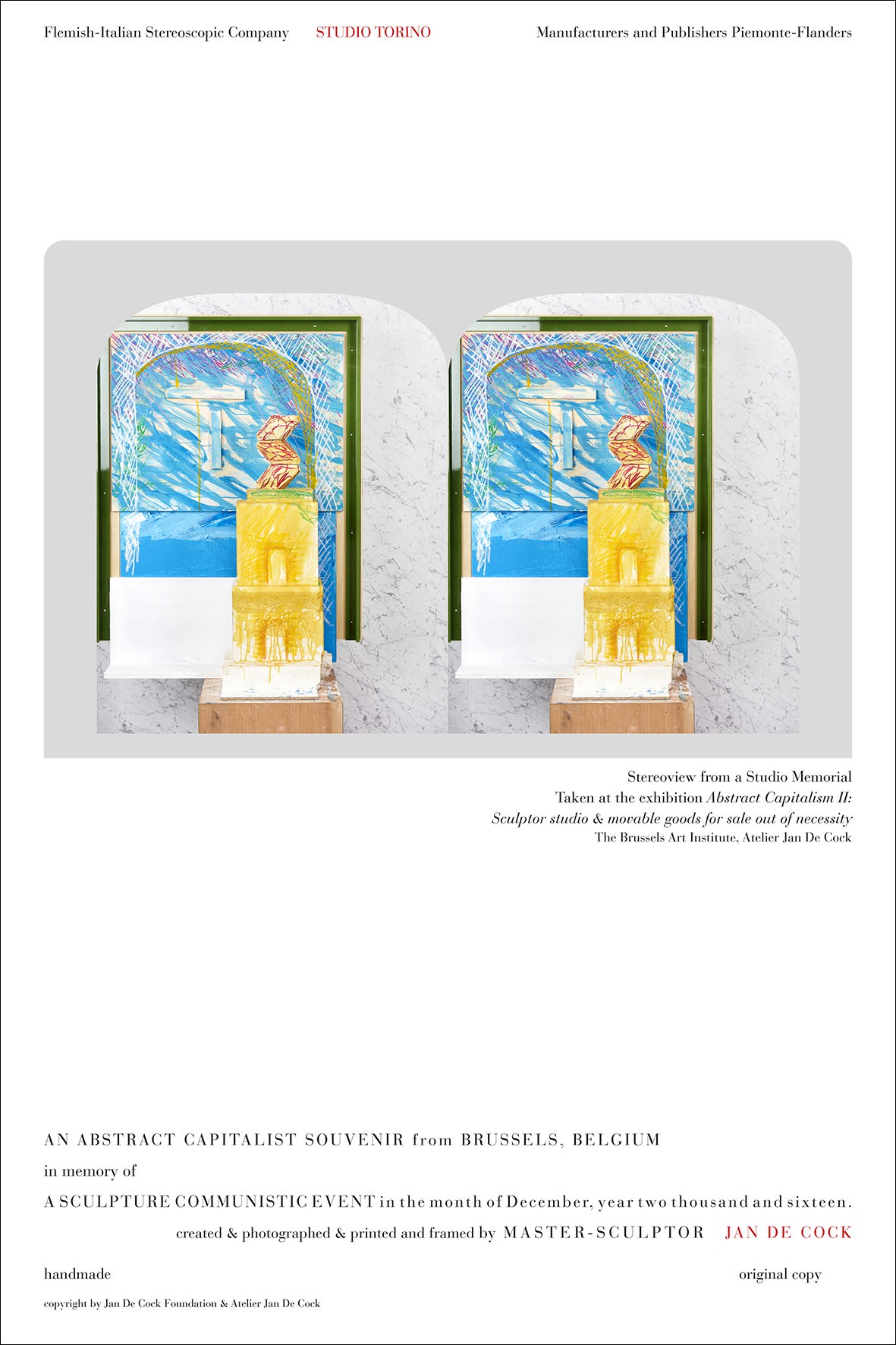 Jan De Cock Stereoview Brussels