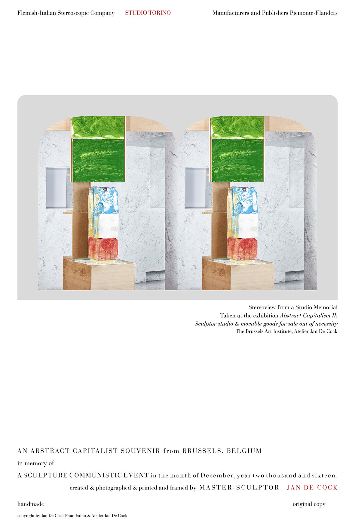 Jan De Cock Stereoview Brussels