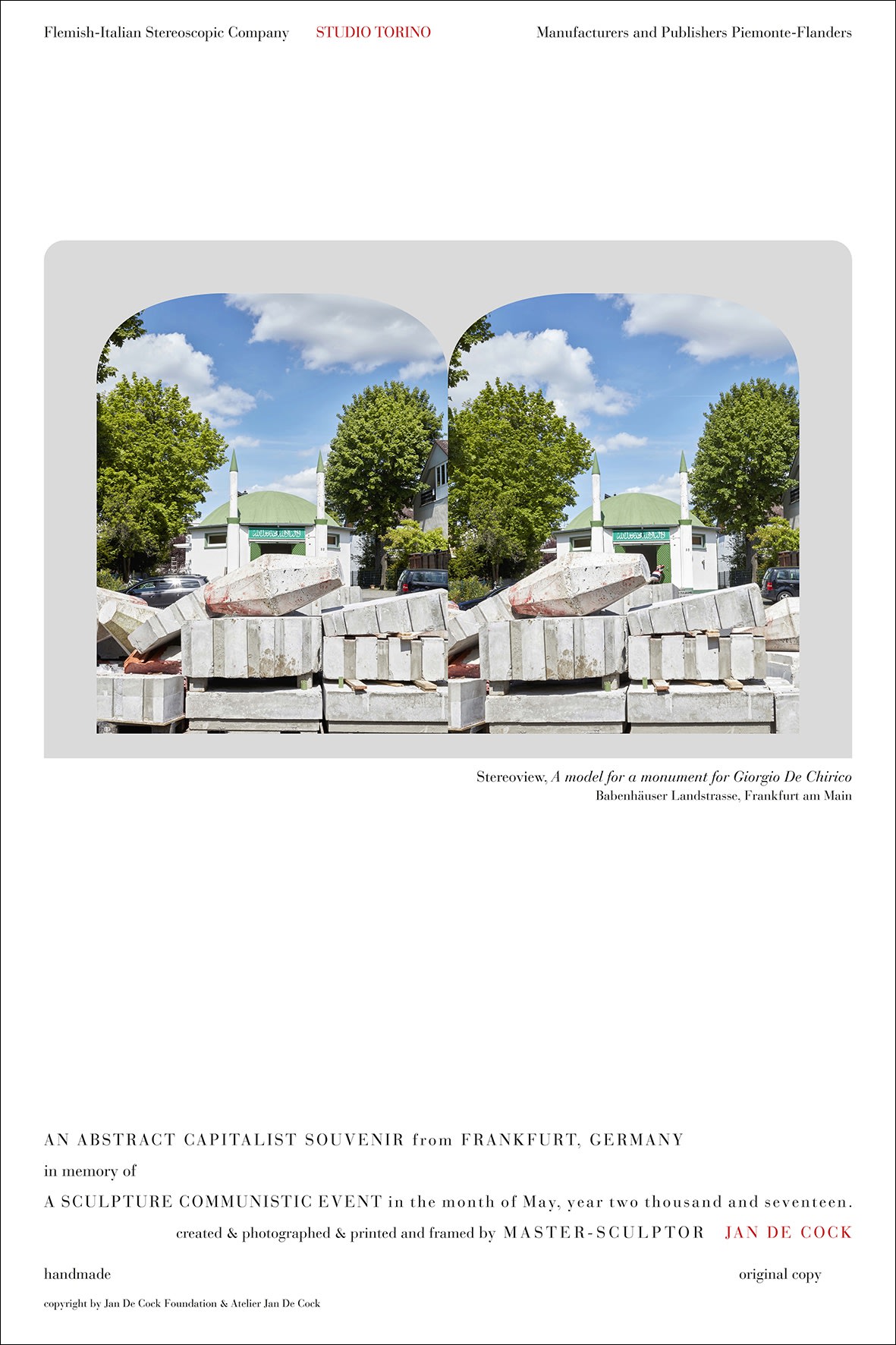 Jan De Cock Stereoview Frankfurt