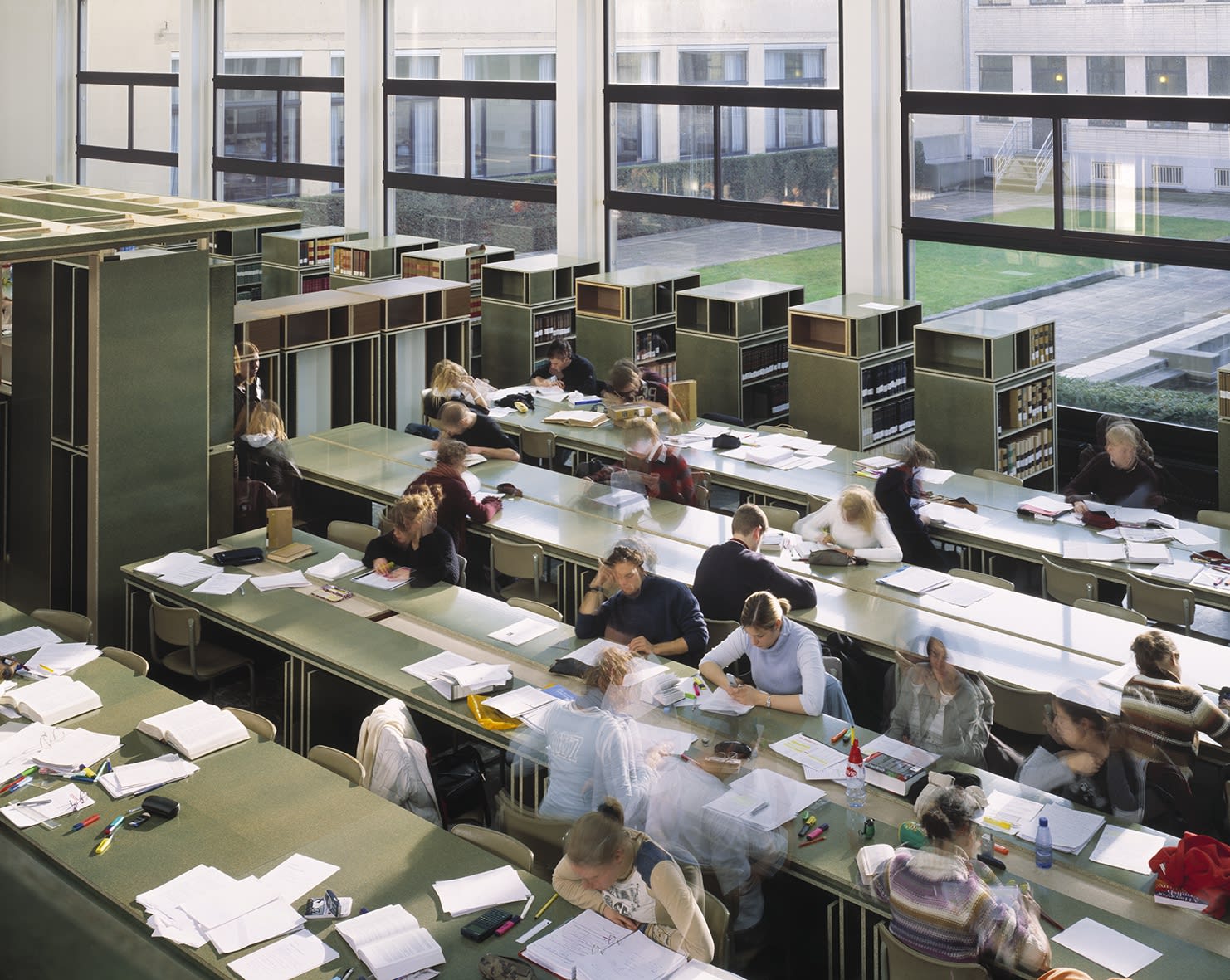 Jan De Cock Denkmal 9, Henry Van de Velde University Library, Ghent, Belgium