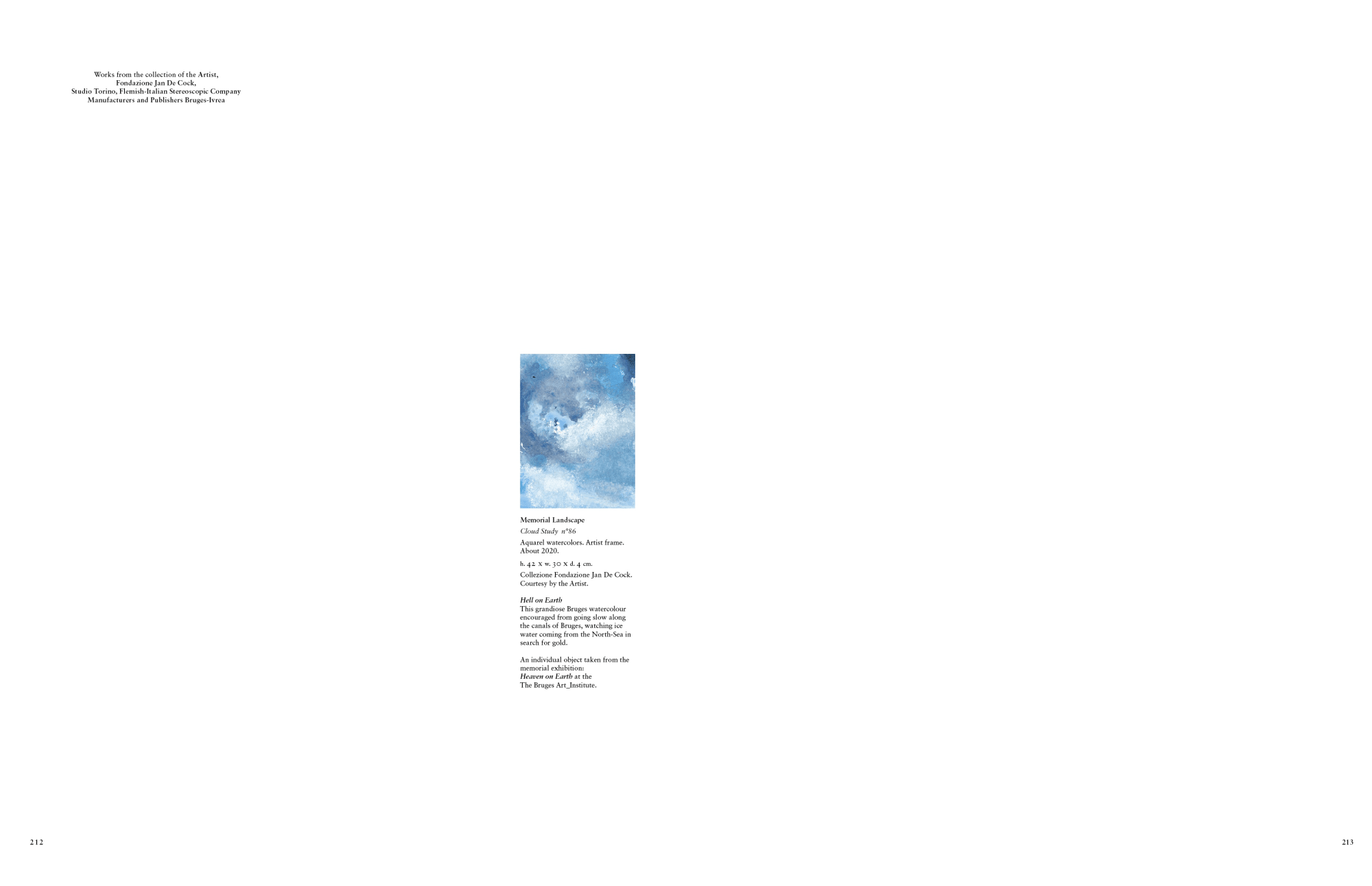 Jan De Cock Catalog Cloud Studies