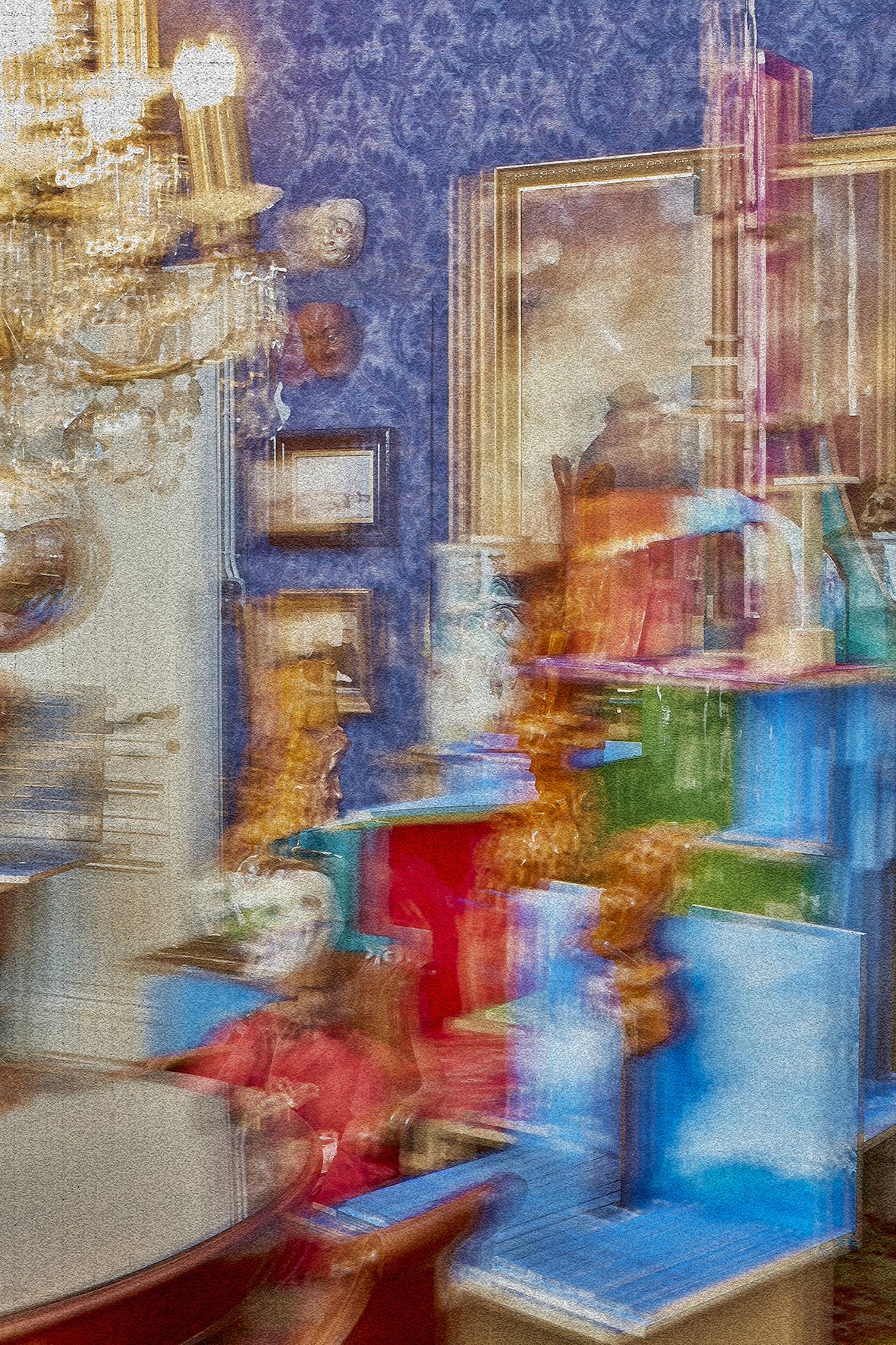 FAMOUS STEREOVIEW FROM THE FORMER STUDIO OF MASTER PAINTER JAMES SIDNEY EDOUARD ENSOR (1860 - 1949) JAMES ENSOR HOUSE OSTEND, BELGIUM 2020 COMPOSITION NR 10