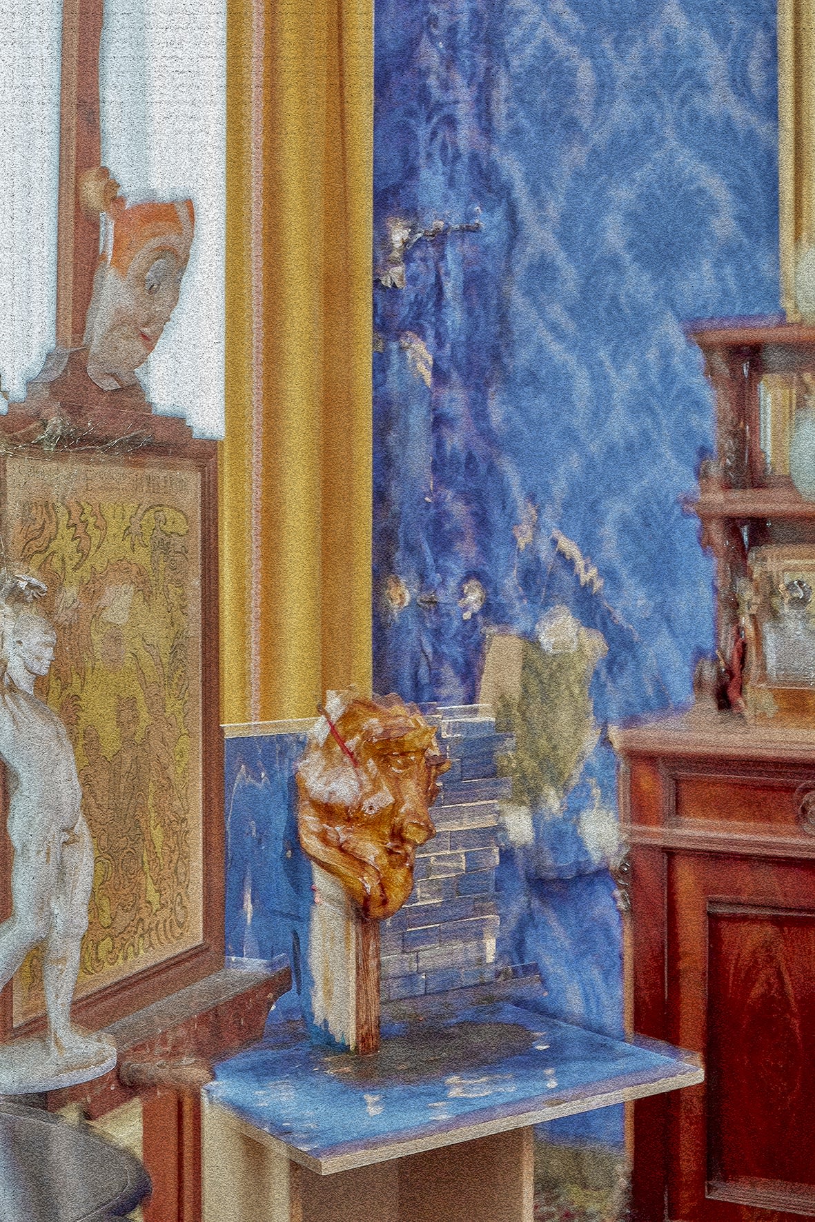 FAMOUS STEREOVIEW FROM THE FORMER STUDIO OF MASTER PAINTER JAMES SIDNEY EDOUARD ENSOR (1860 - 1949) JAMES ENSOR HOUSE OSTEND, BELGIUM 2020 COMPOSITION NR 20