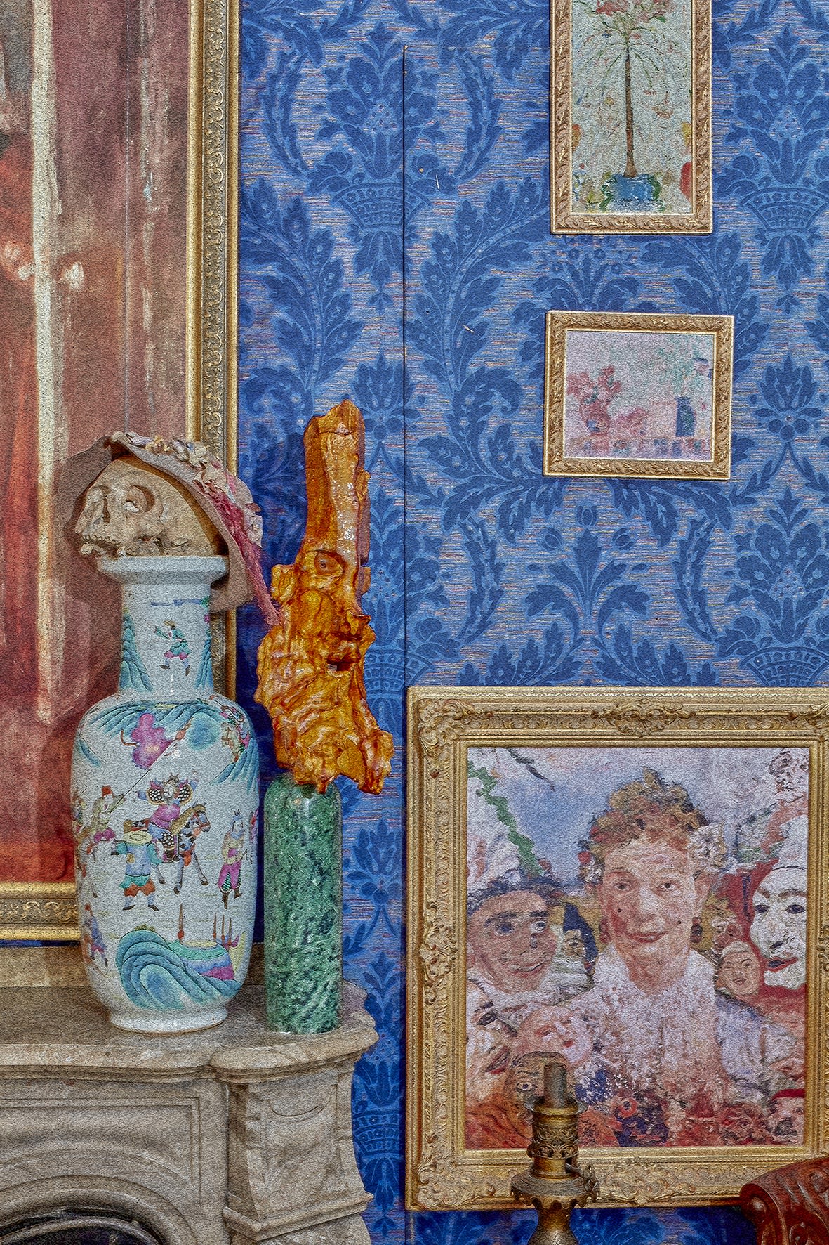 FAMOUS STEREOVIEW FROM THE FORMER STUDIO OF MASTER PAINTER JAMES SIDNEY EDOUARD ENSOR (1860 - 1949) JAMES ENSOR HOUSE OSTEND, BELGIUM 2020 COMPOSITION NR 22