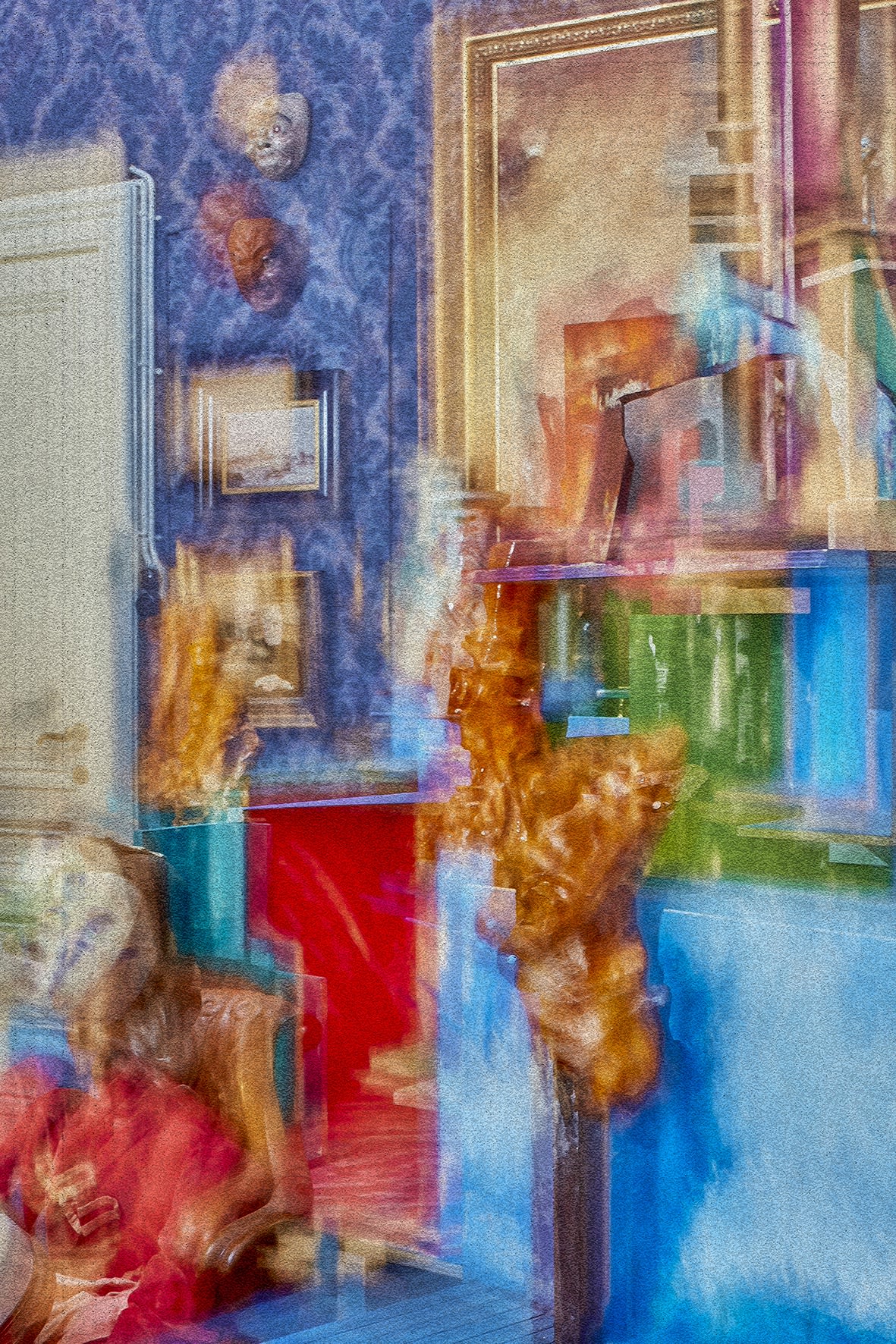 FAMOUS STEREOVIEW FROM THE FORMER STUDIO OF MASTER PAINTER JAMES SIDNEY EDOUARD ENSOR (1860 - 1949) JAMES ENSOR HOUSE OSTEND, BELGIUM 2020 COMPOSITION NR 7