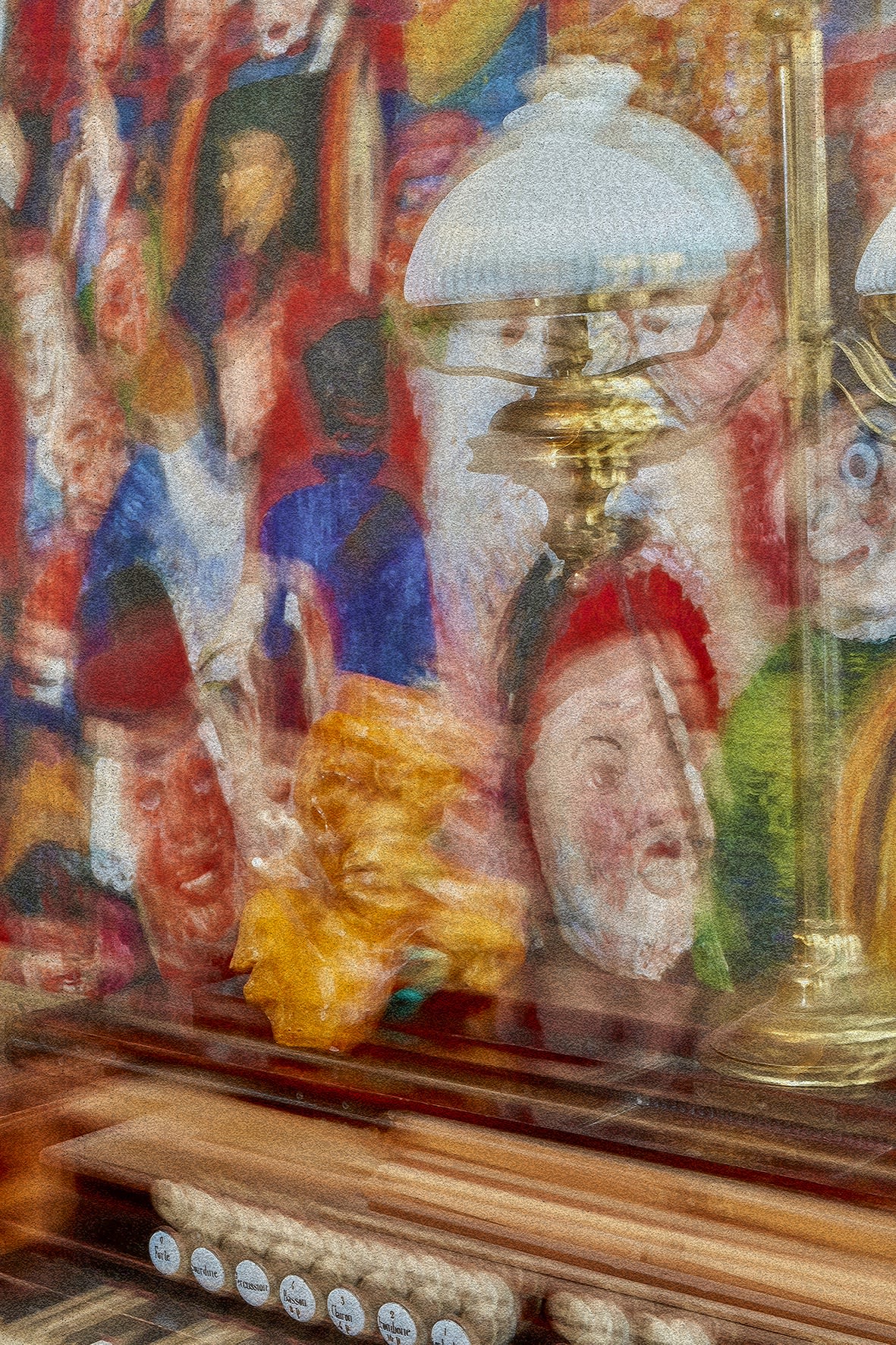 FAMOUS STEREOVIEW FROM THE FORMER STUDIO OF MASTER PAINTER JAMES SIDNEY EDOUARD ENSOR (1860 - 1949) JAMES ENSOR HOUSE OSTEND, BELGIUM 2020 COMPOSITION NR 8