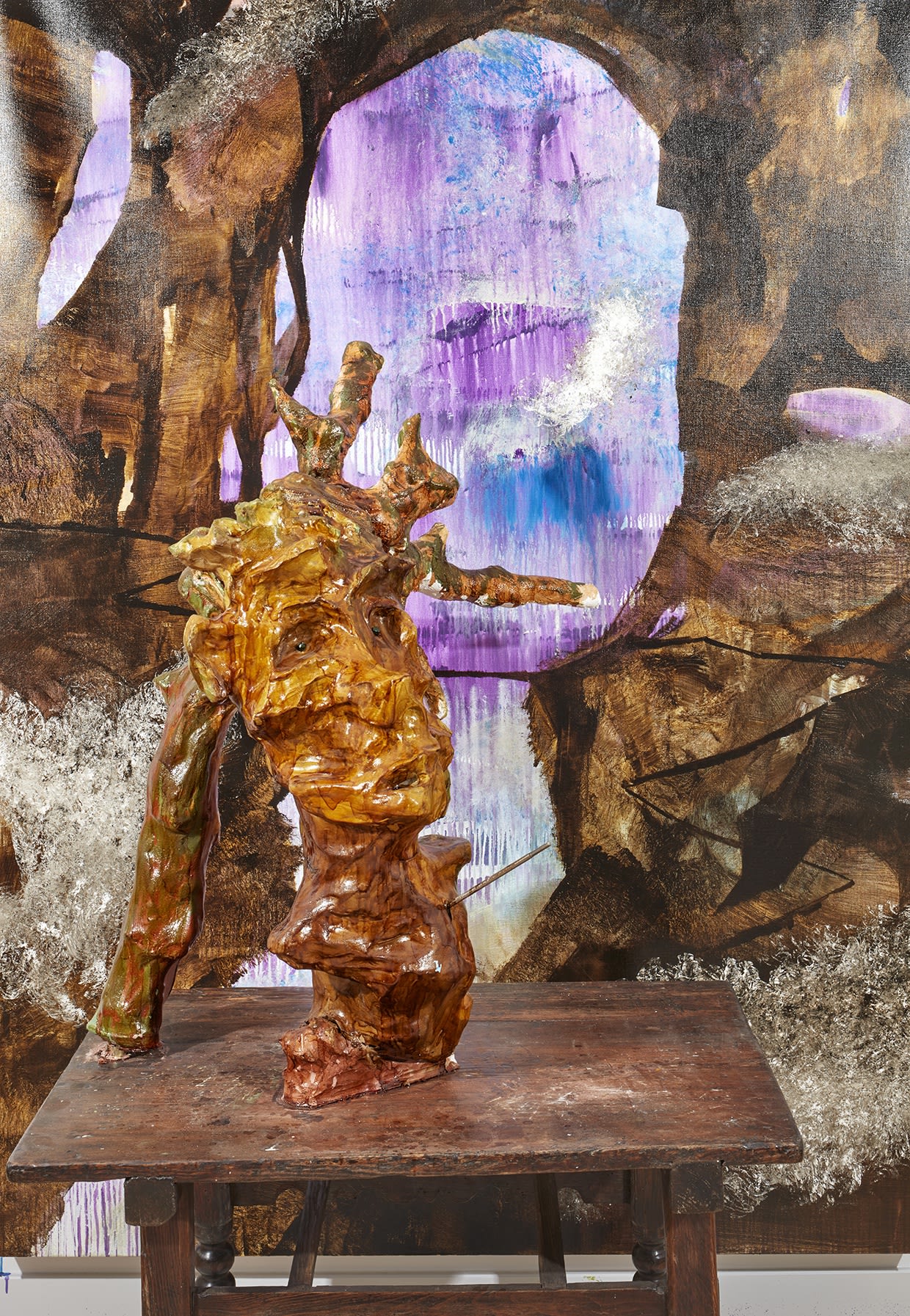 Jan De Cock Sculpture Memorial Capriccio Saint Sebastian