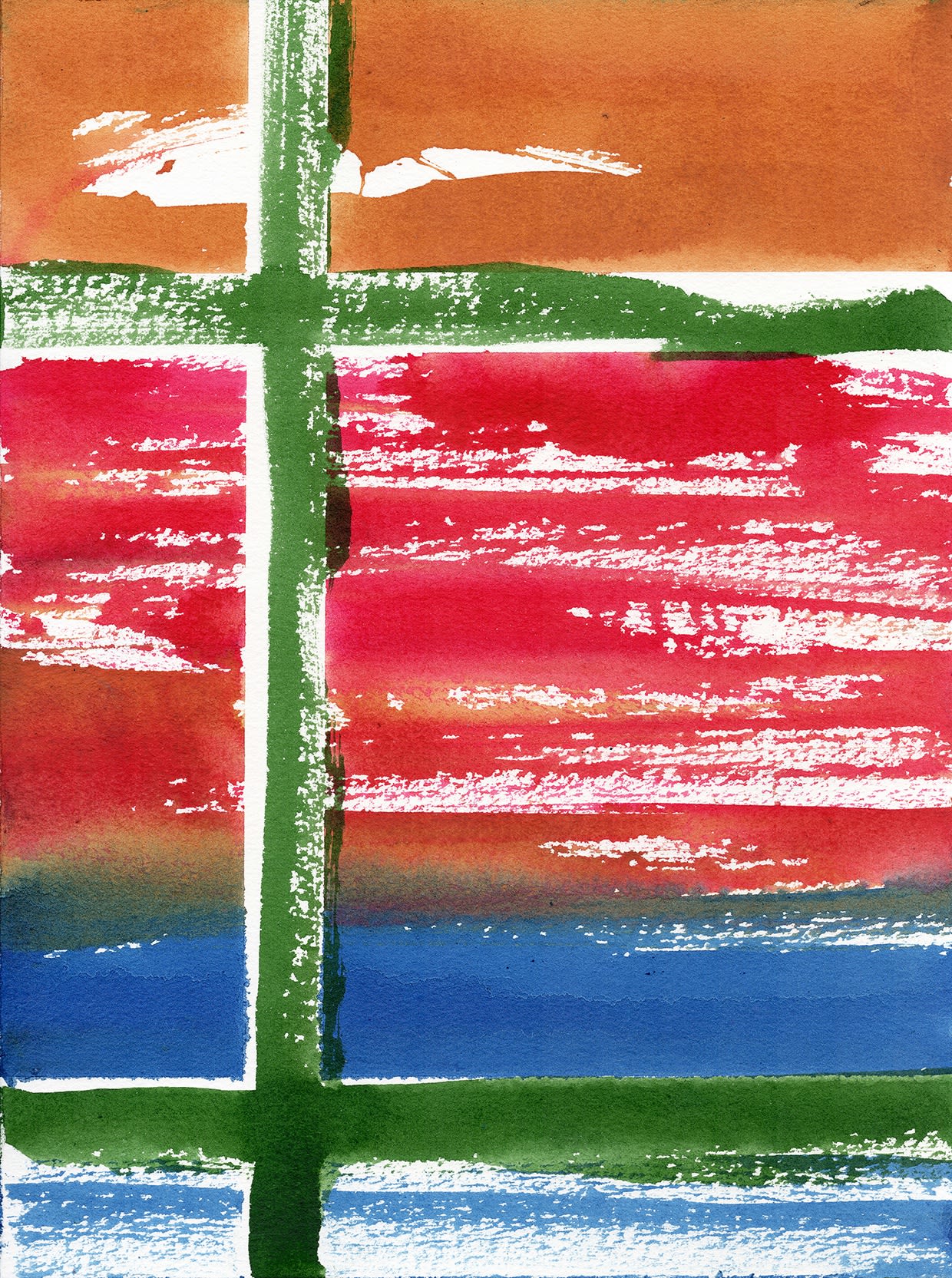 Jan De Cock Painting The Green Studio