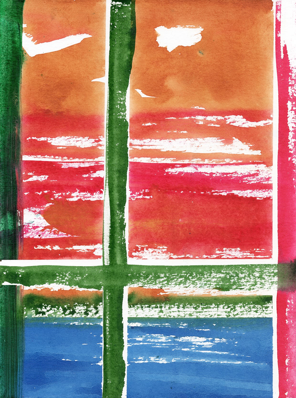 Jan De Cock Painting The Green Studio