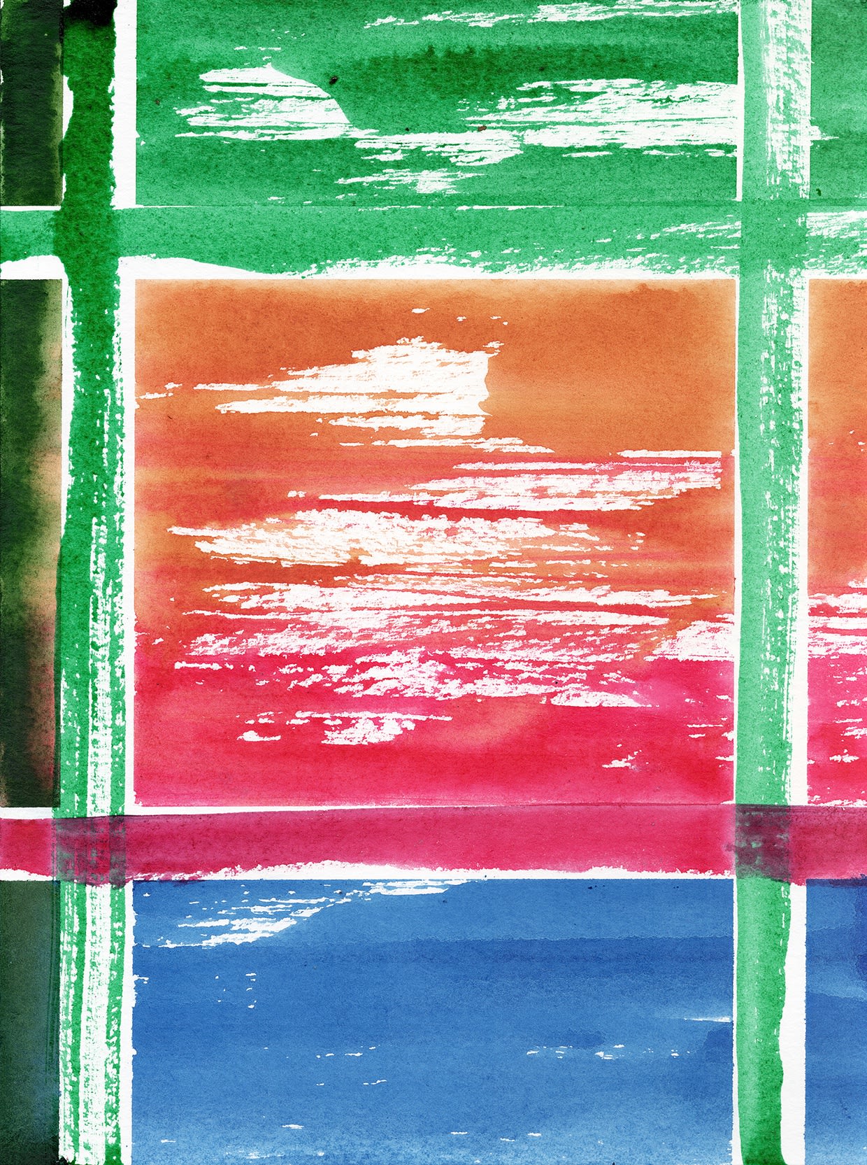 Jan De Cock Painting The Green Studio