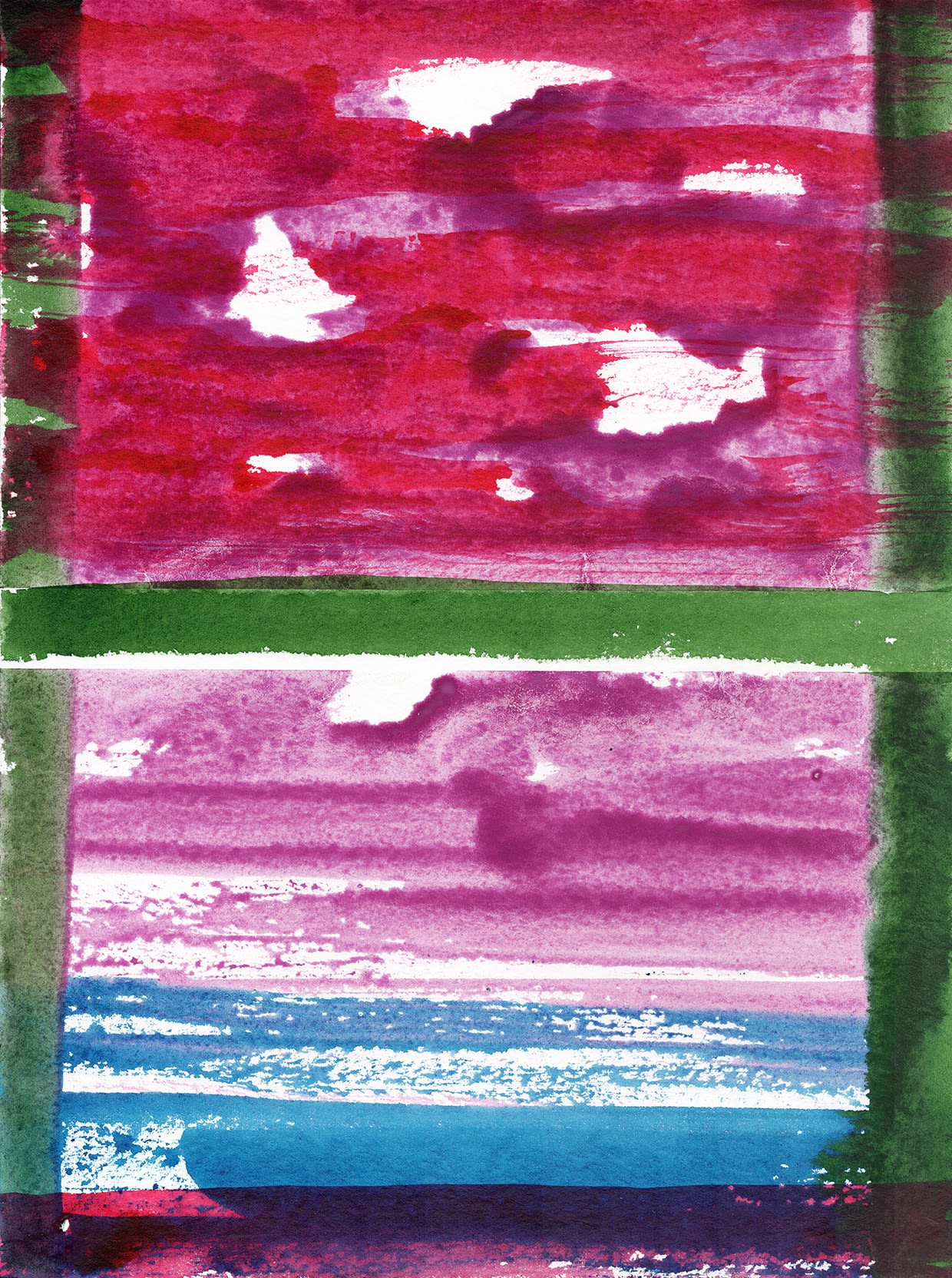 Jan De Cock Painting The Green Studio