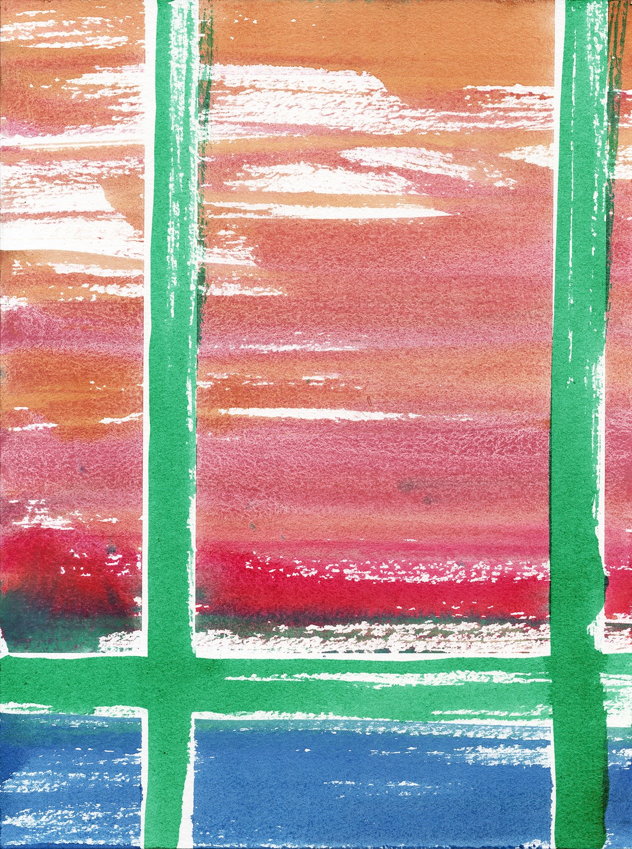 Jan De Cock Painting The Green Studio