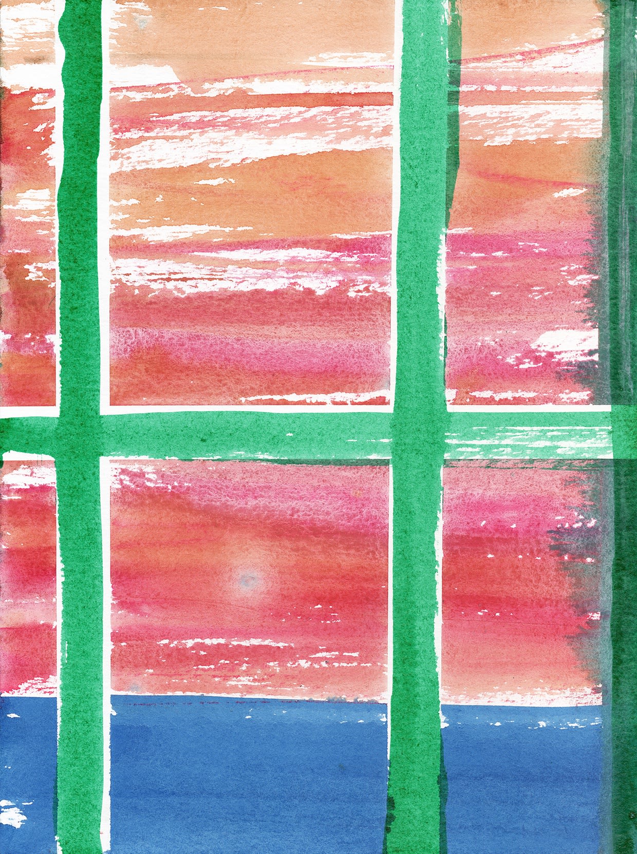 Jan De Cock Painting The Green Studio