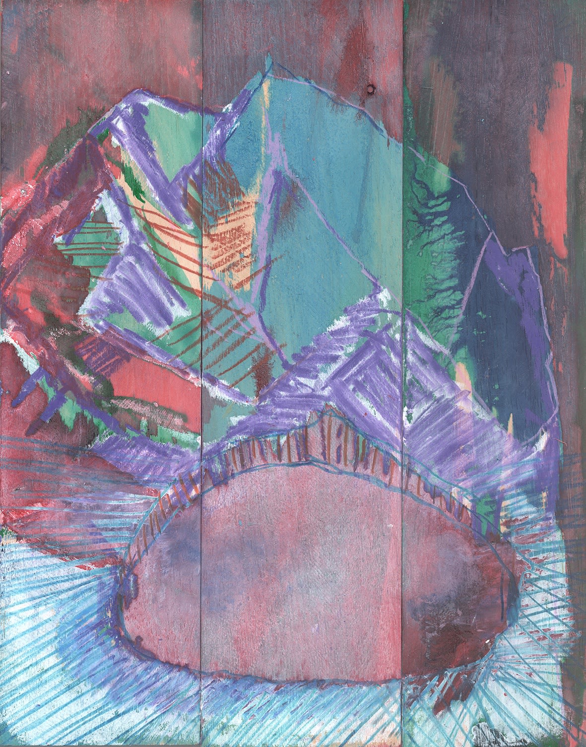 Jan De Cock Drawing Sudliche Ideallandschaft