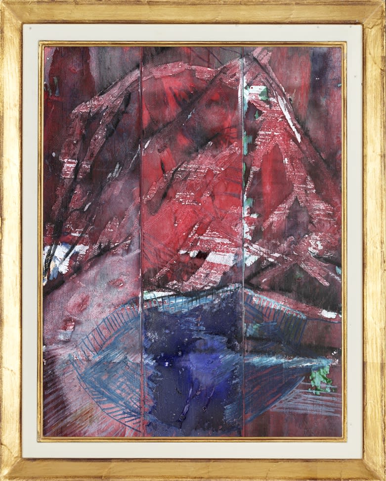 Jan De Cock Drawing Südliche Ideallandschaft