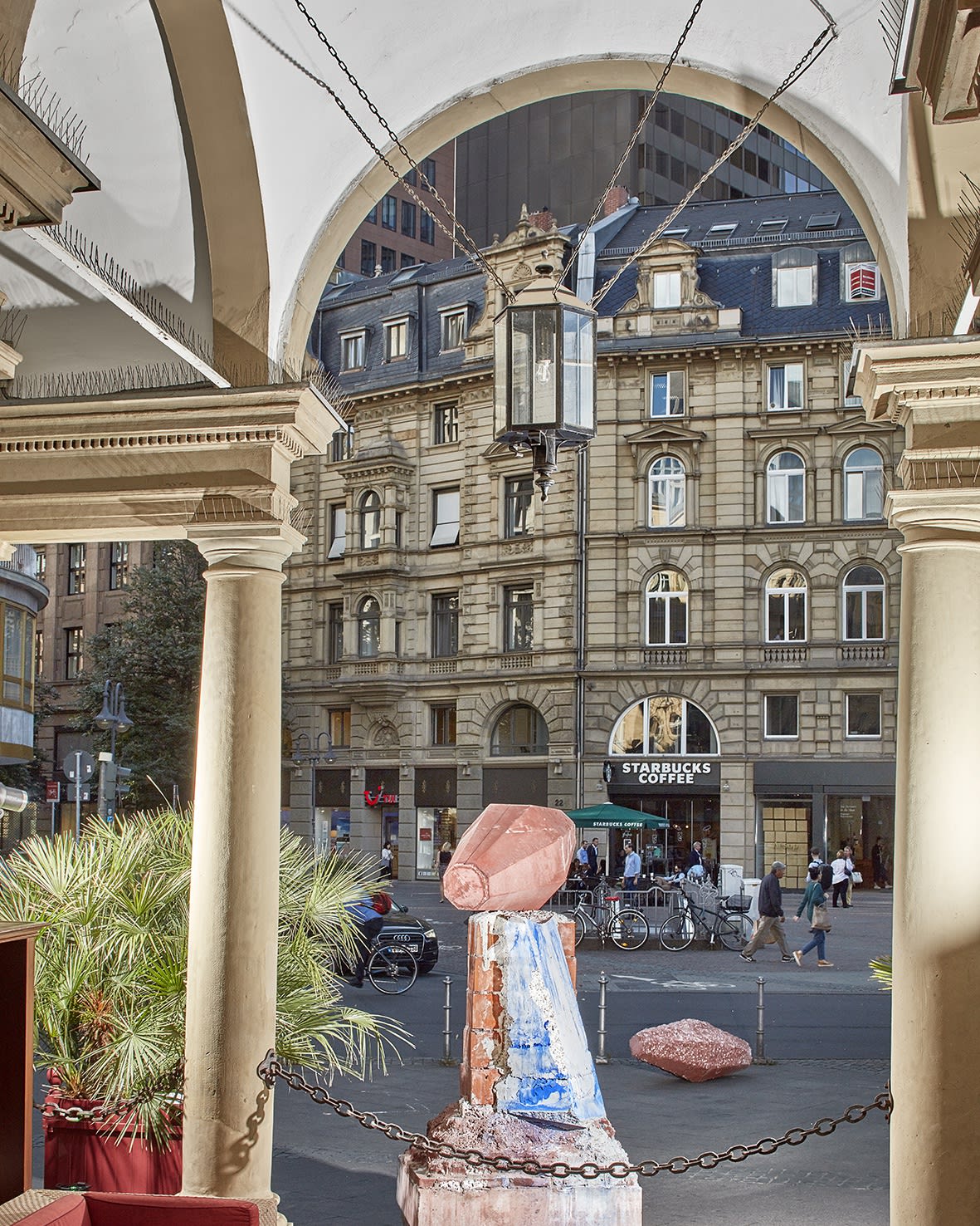 Jan De Cock Everything for You Frankfurt, Occupy Main Street