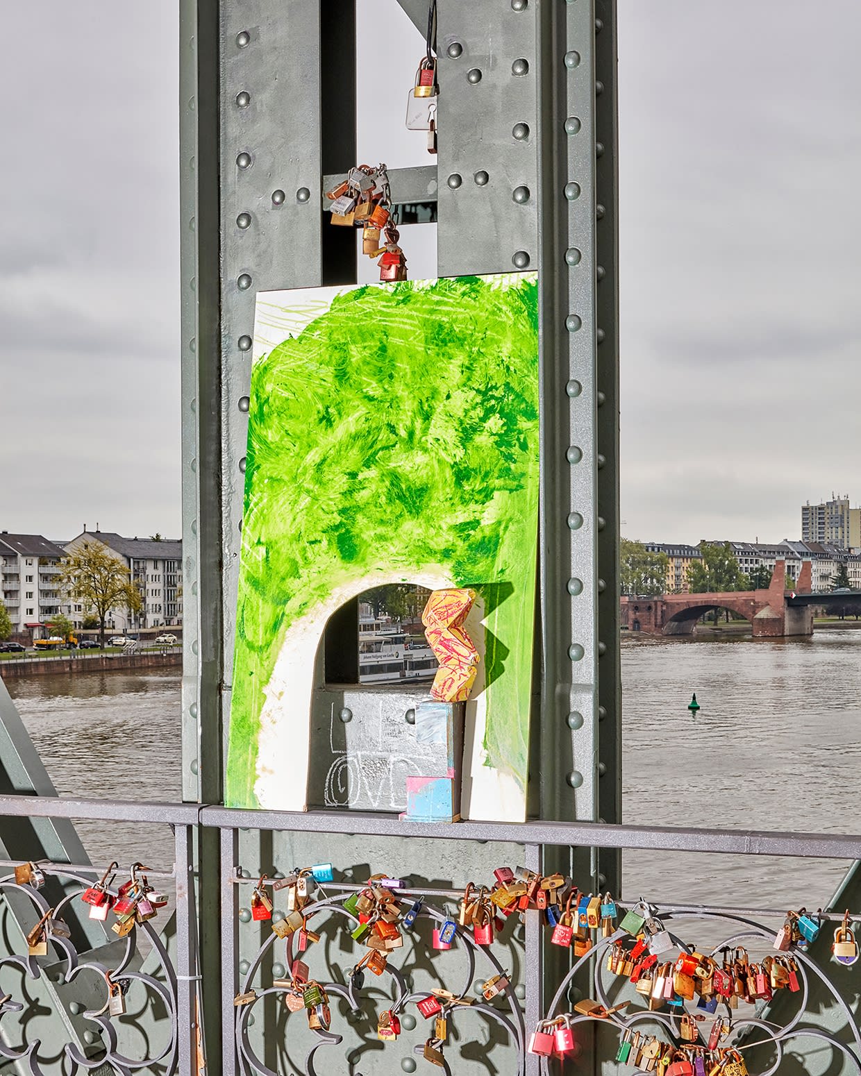 Jan De Cock Exhibition, Everything For You Frankfurt am Main, Sculpture Occupy Main Street