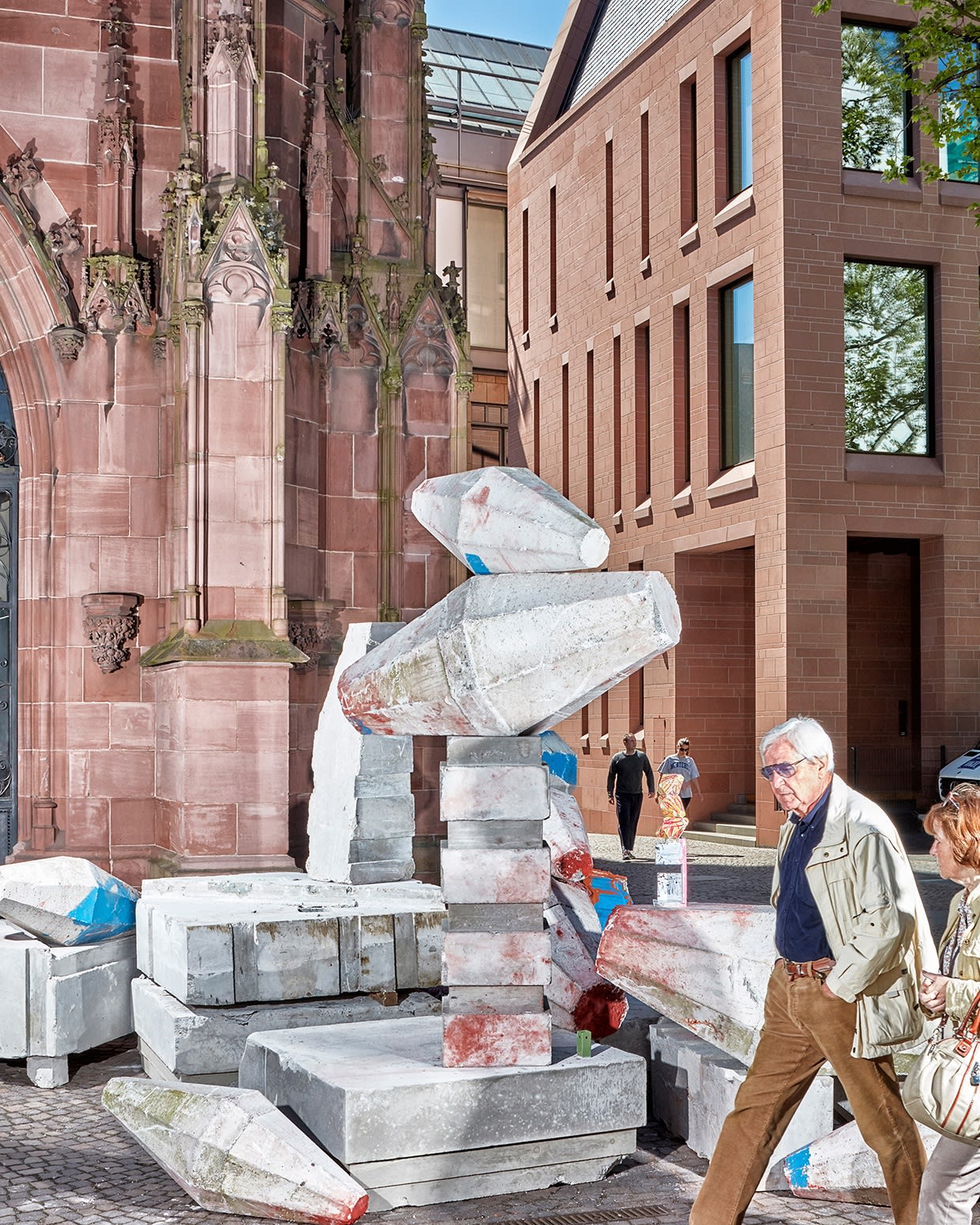 Jan De Cock Exhibition, Everything For You Frankfurt am Main, Sculpture Occupy Main Street