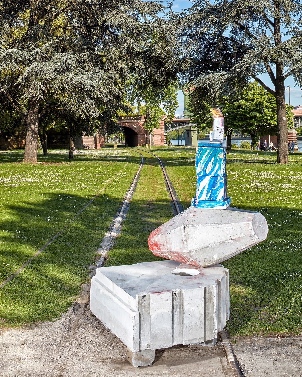 Jan De Cock Exhibition, Everything For You Frankfurt am Main, Sculpture Occupy Main Street